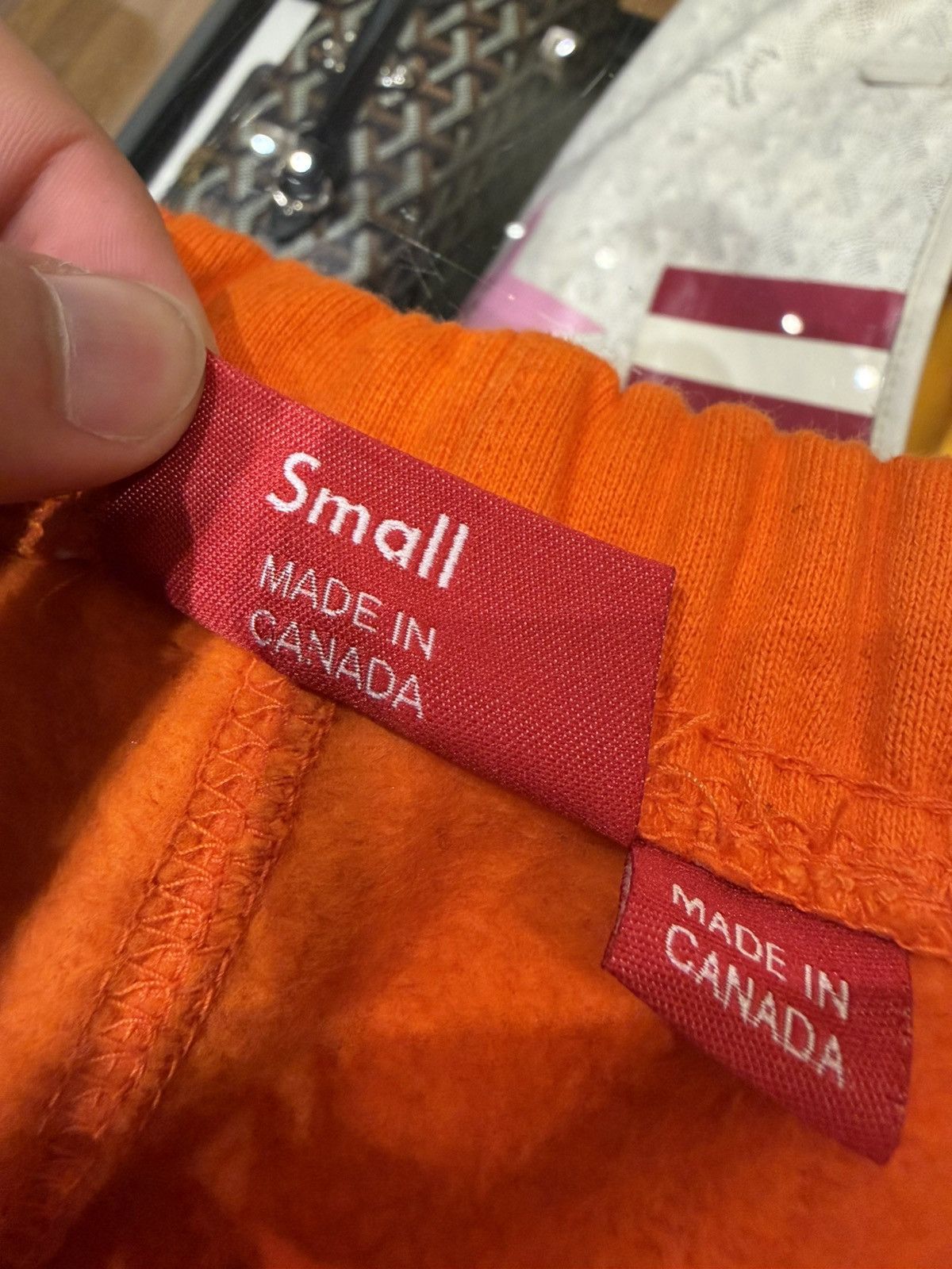 Supreme Supreme Orange Cargo Sweatpants Size US 30 / EU 46 - 4 Thumbnail
