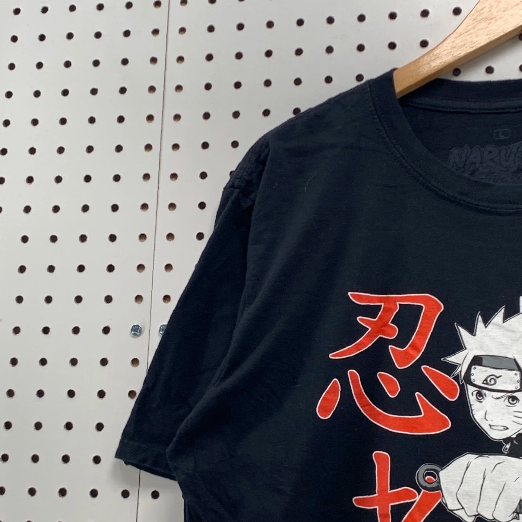 Vintage Naruto Shippuden Japanese Anime Shirt Large Men's Licensed L Short Sleeve Size US L / EU 52-54 / 3 - 5 Thumbnail