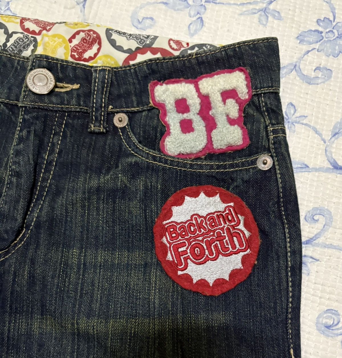 Japanese Brand Japanese High Quality Streetwear Jeans Distressed Denim Size US 31 - 16 Thumbnail