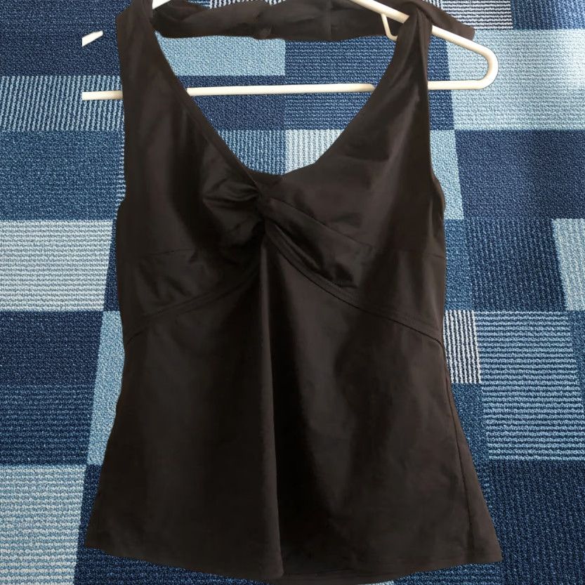 Tommy Bahama Tommy Bahama Tankini Top Halter M Brown Women Beach Ruched/Scrunched Swimsuit Top Size M Size M / US 6-8 / IT 42-44 - 1 Thumbnail