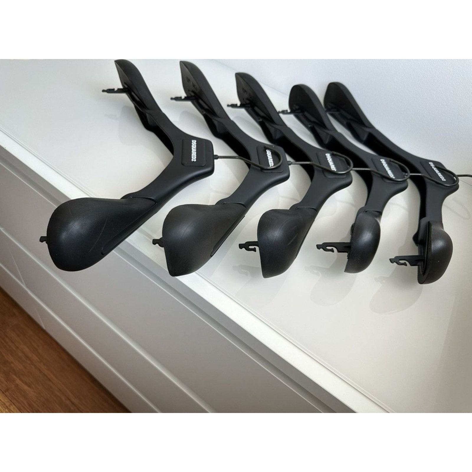 Dsquared2 Dsquared 2 logo premium made in italy black hangers Size ONE SIZE - 3 Thumbnail