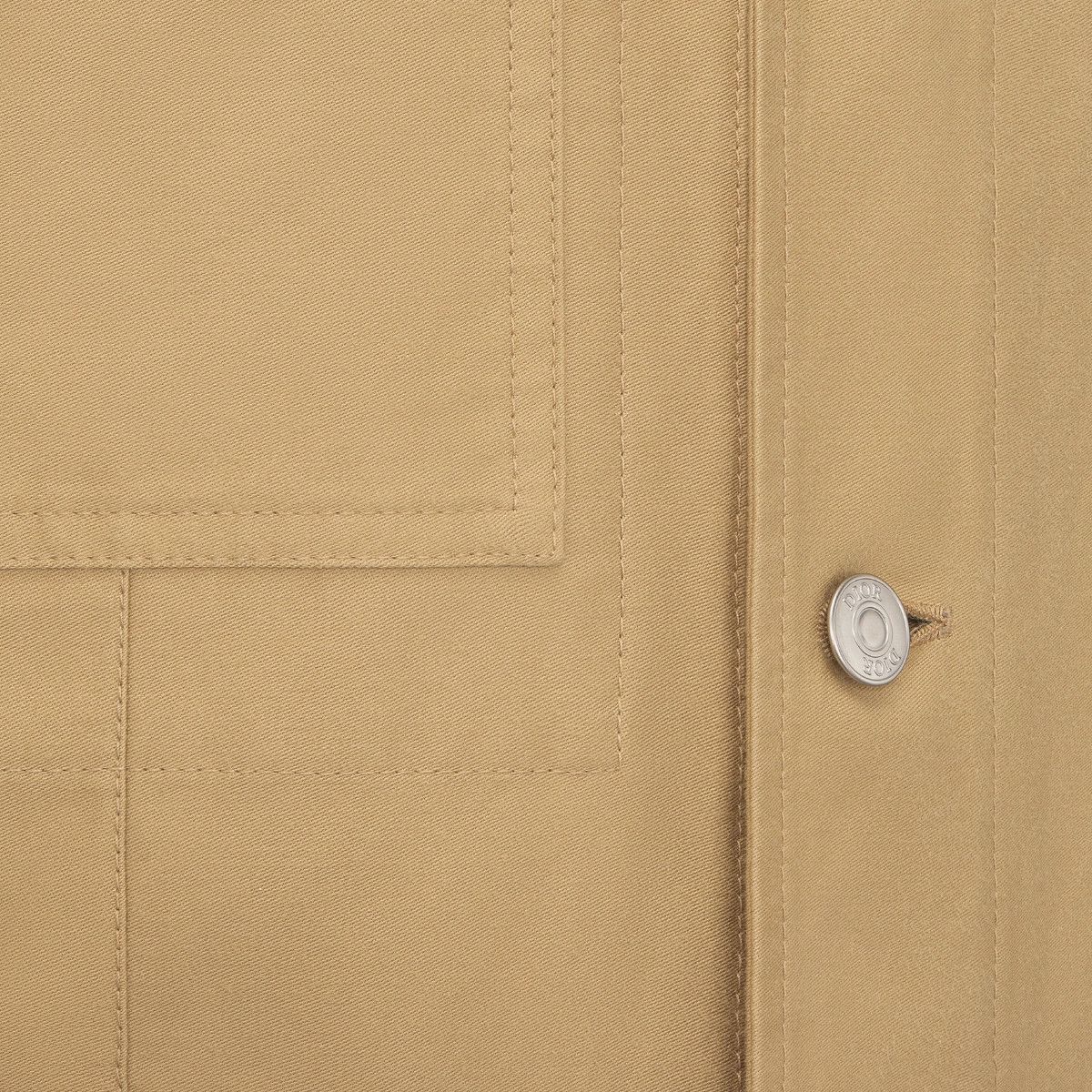 Dior o1bcso1str1224 Workwear Jacket in Beige Size US L / EU 52-54 / 3 - 3 Thumbnail