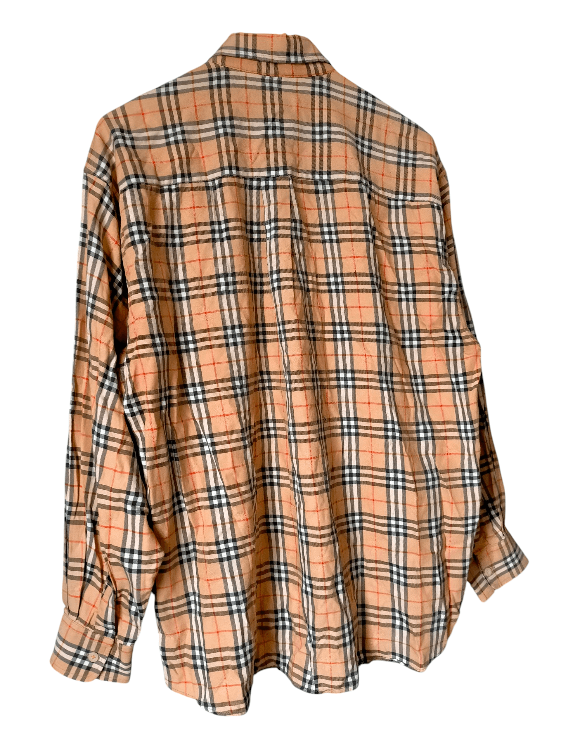 Burberry Vintage Burberry Nova Check England Button ups shirts Size US XL / EU 56 / 4 - 5 Thumbnail