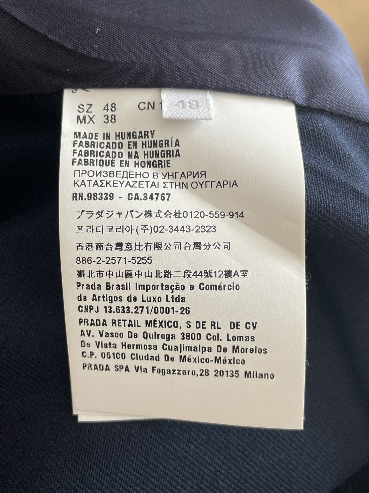 Prada Prada blazer- size 48 Size 48R - 10 Thumbnail