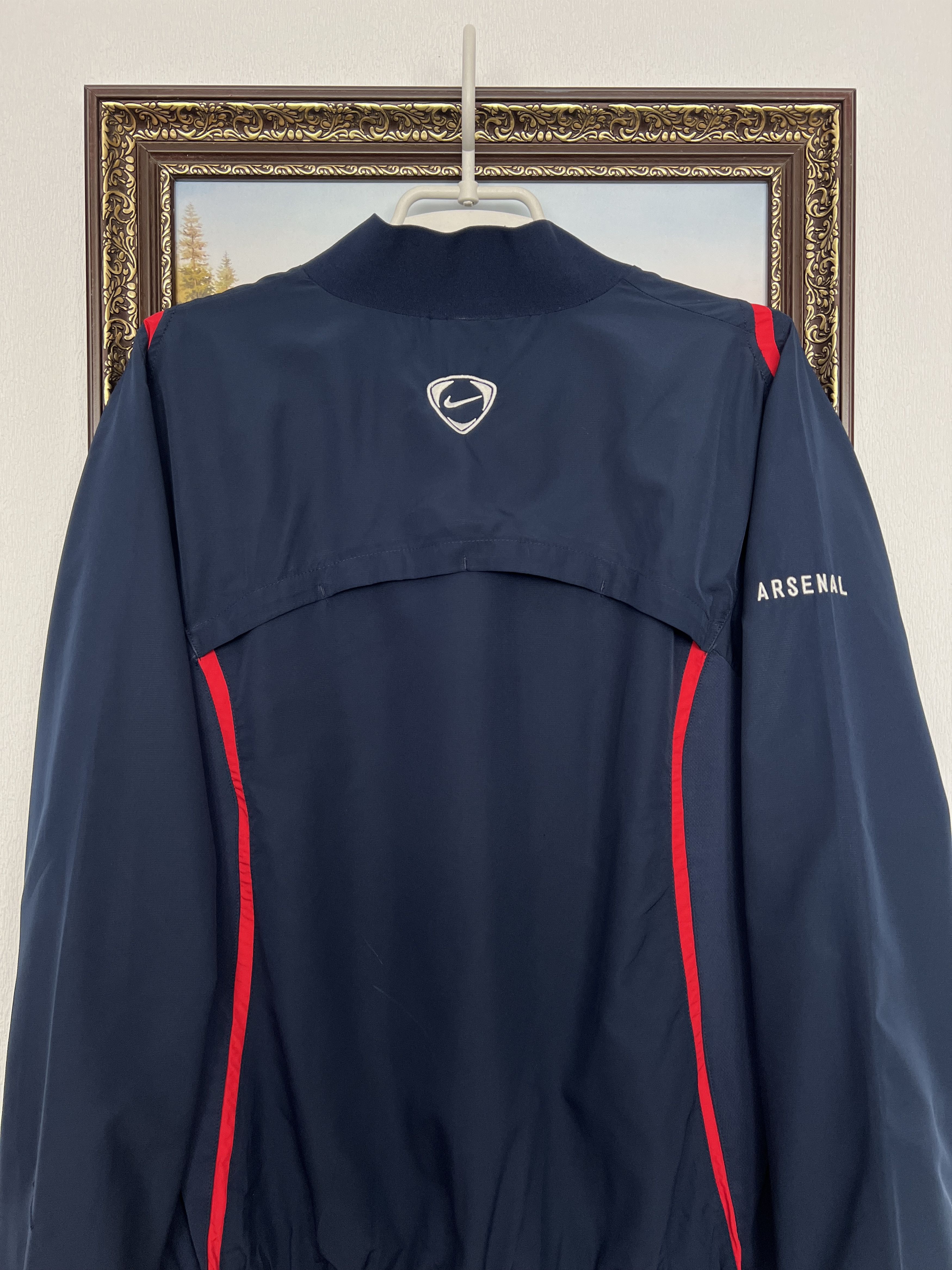 Nike Vintage Nike Arsenal Football Jacket Soccer Blue Track Top Size US M / EU 48-50 / 2 - 16 Thumbnail