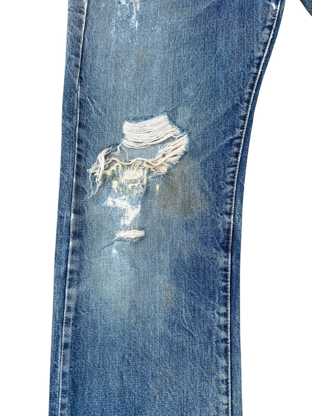 Levi's True 60s 70s Levi’s 501 Big E Distress Denim Selvedge Jeans Size US 30 / EU 46 - 9 Thumbnail