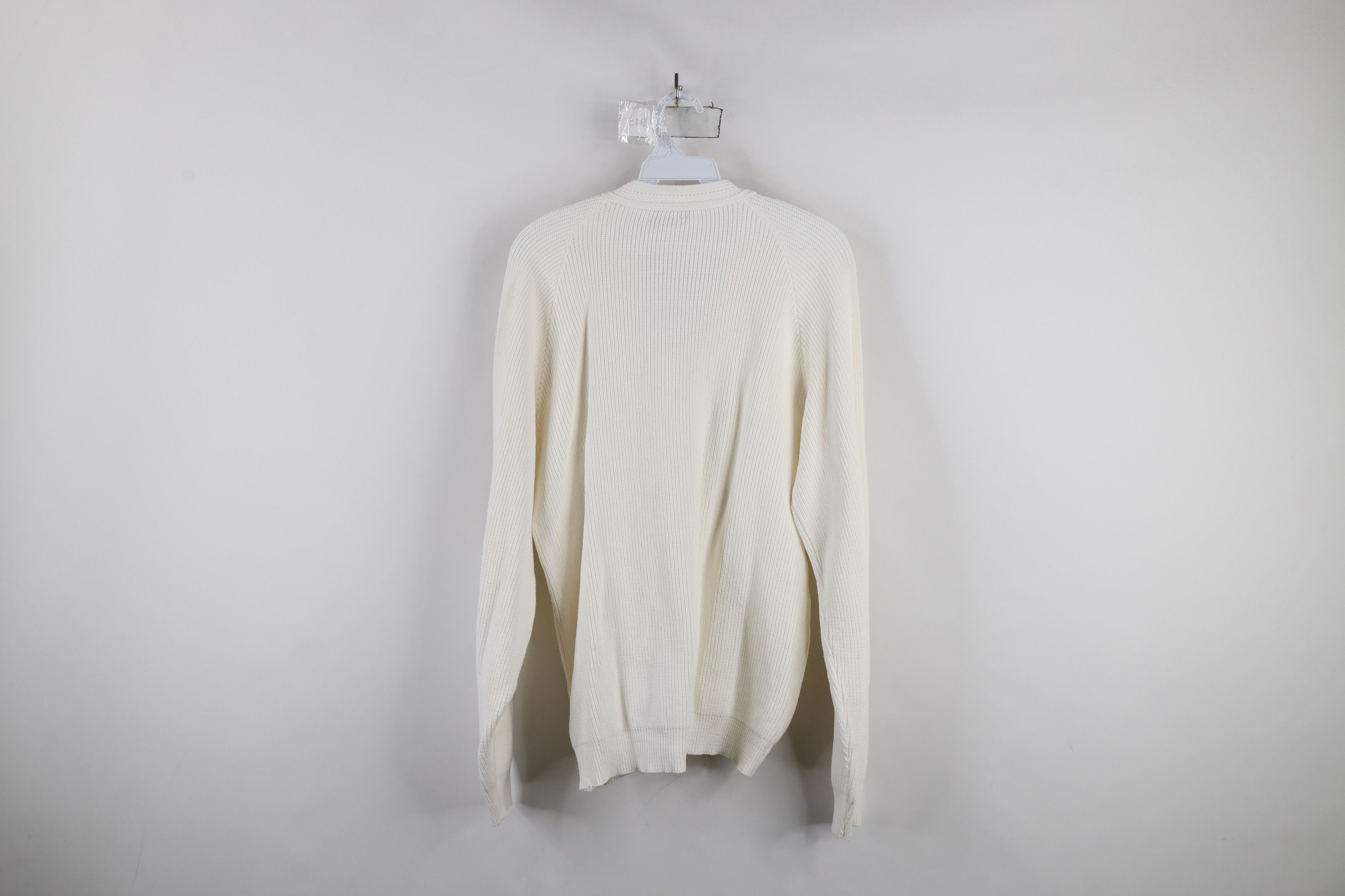 Vintage Vintage 70s Lord Jeff Ribbed Knit Cardigan Sweater USA Size XL / US 12-14 / IT 48-50 - 8 Thumbnail