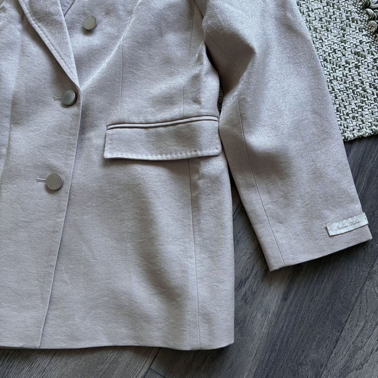 Ted Baker Ted Baker Pyxie Double Breasted Blazer in Champagne Colorway Size XL / US 12-14 / IT 48-50 - 2 Thumbnail