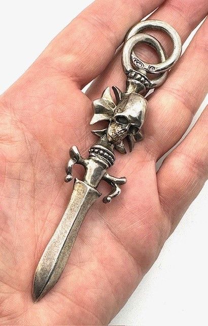 King Baby Studio KING BABY STUDIO Huge Baby Skull Cross Dagger Size ONE SIZE - 9 Thumbnail