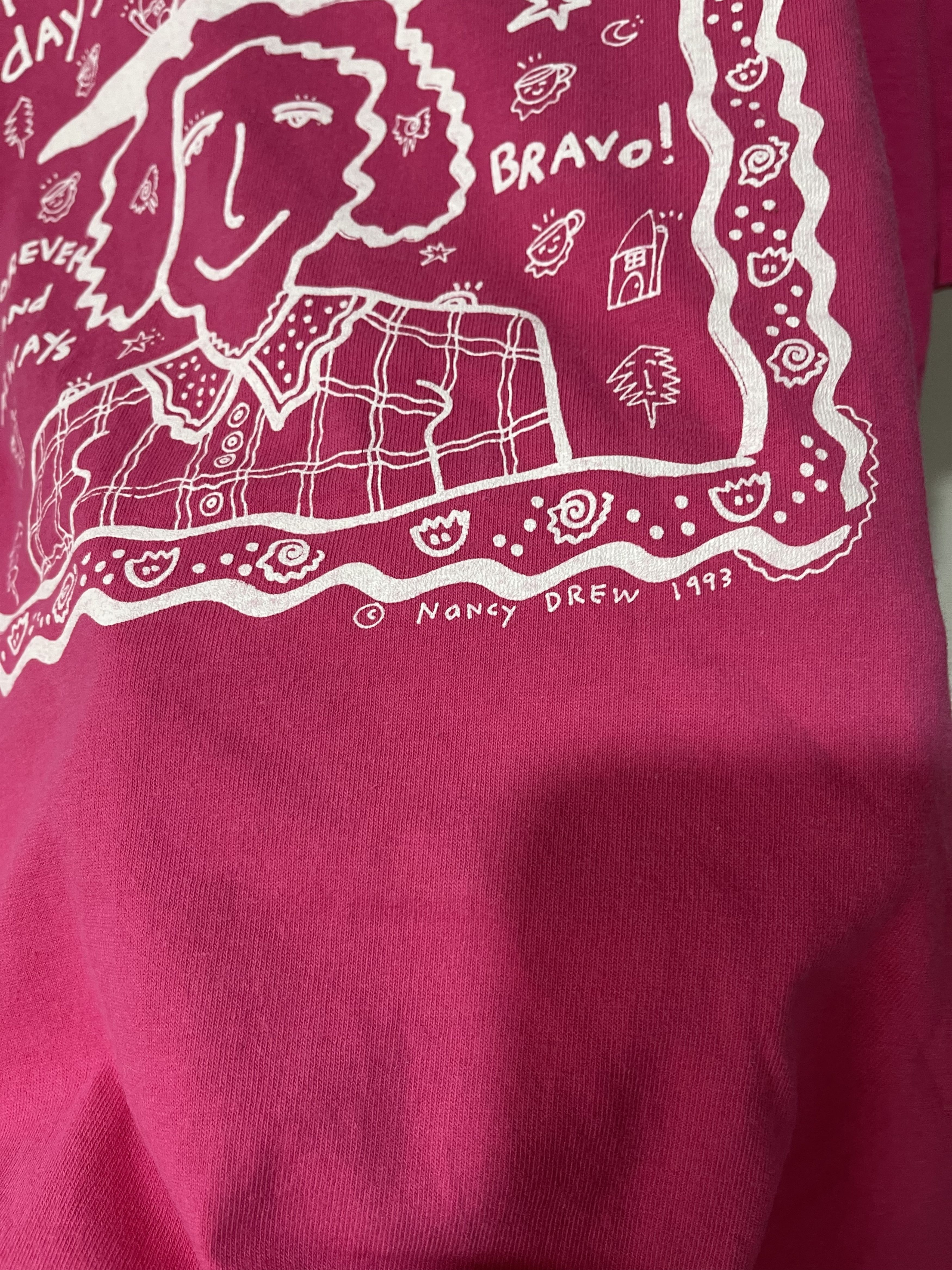 Vintage Vintage 1993 Nancy Drew Shirt Size US XL / EU 56 / 4 - 3 Thumbnail