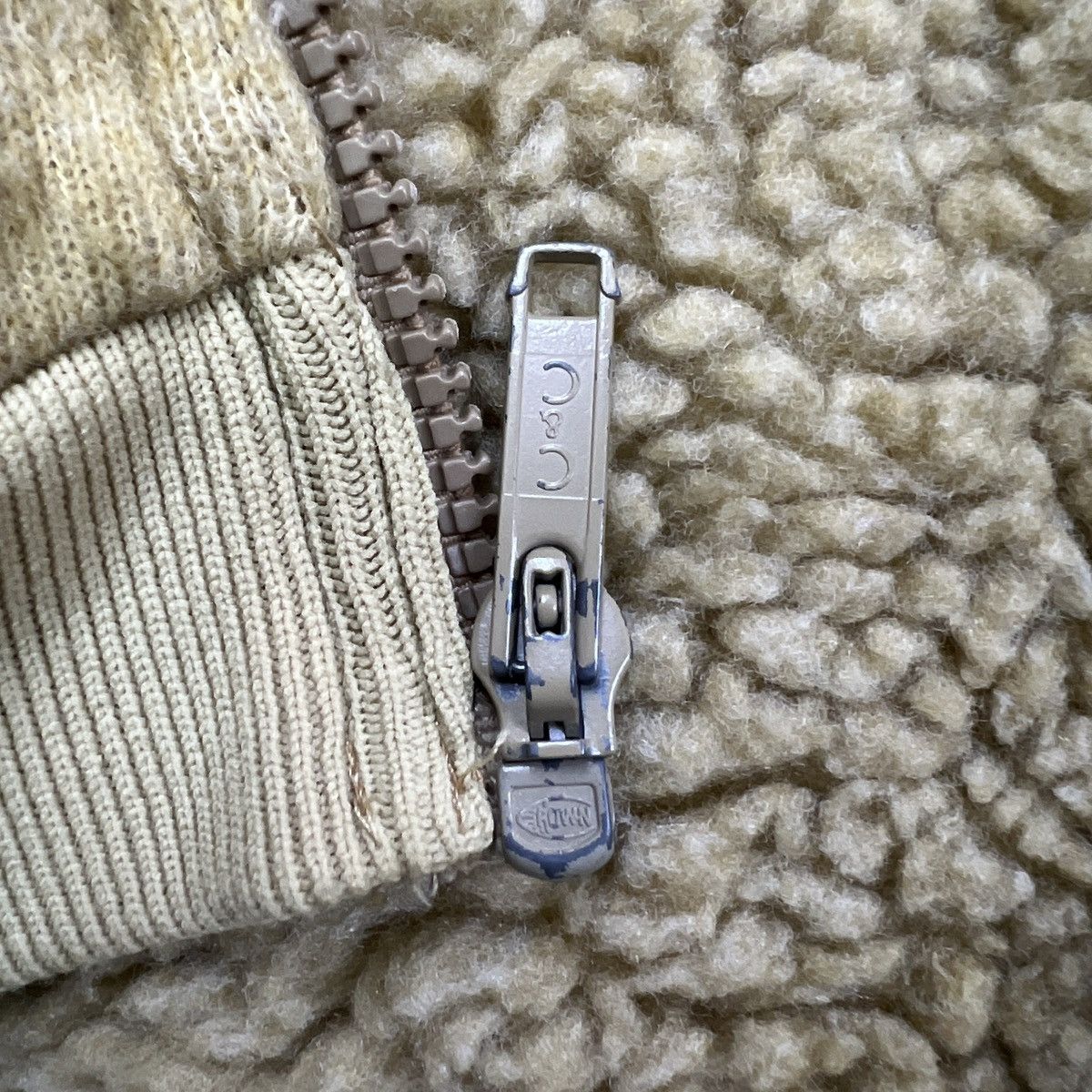 Patagonia 💥 SUPER RARE 70s VINTAGE PATAGONIA PILE JACKET CROWN ZIPPER Size US M / EU 48-50 / 2 - 12 Thumbnail