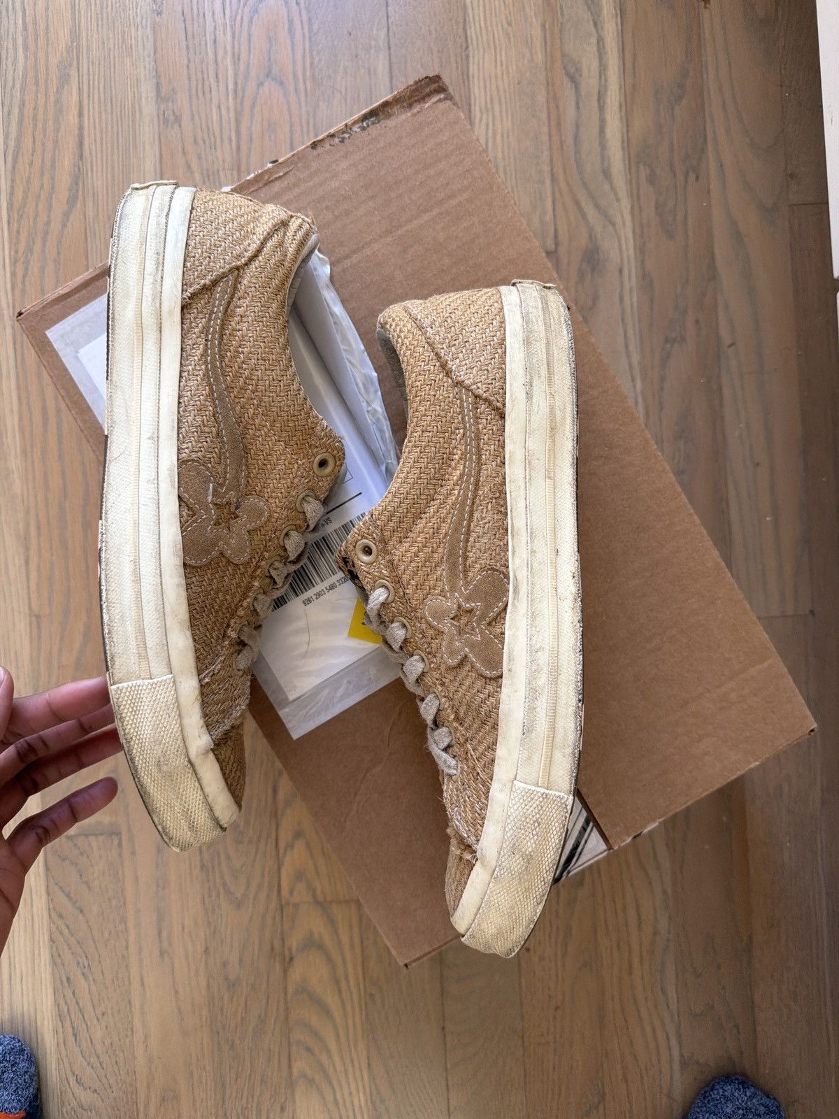 Converse × Golf le Fleur Converse Golf Le Fleur One Star Burlap Size US 10.5 / EU 43-44 - 5 Thumbnail