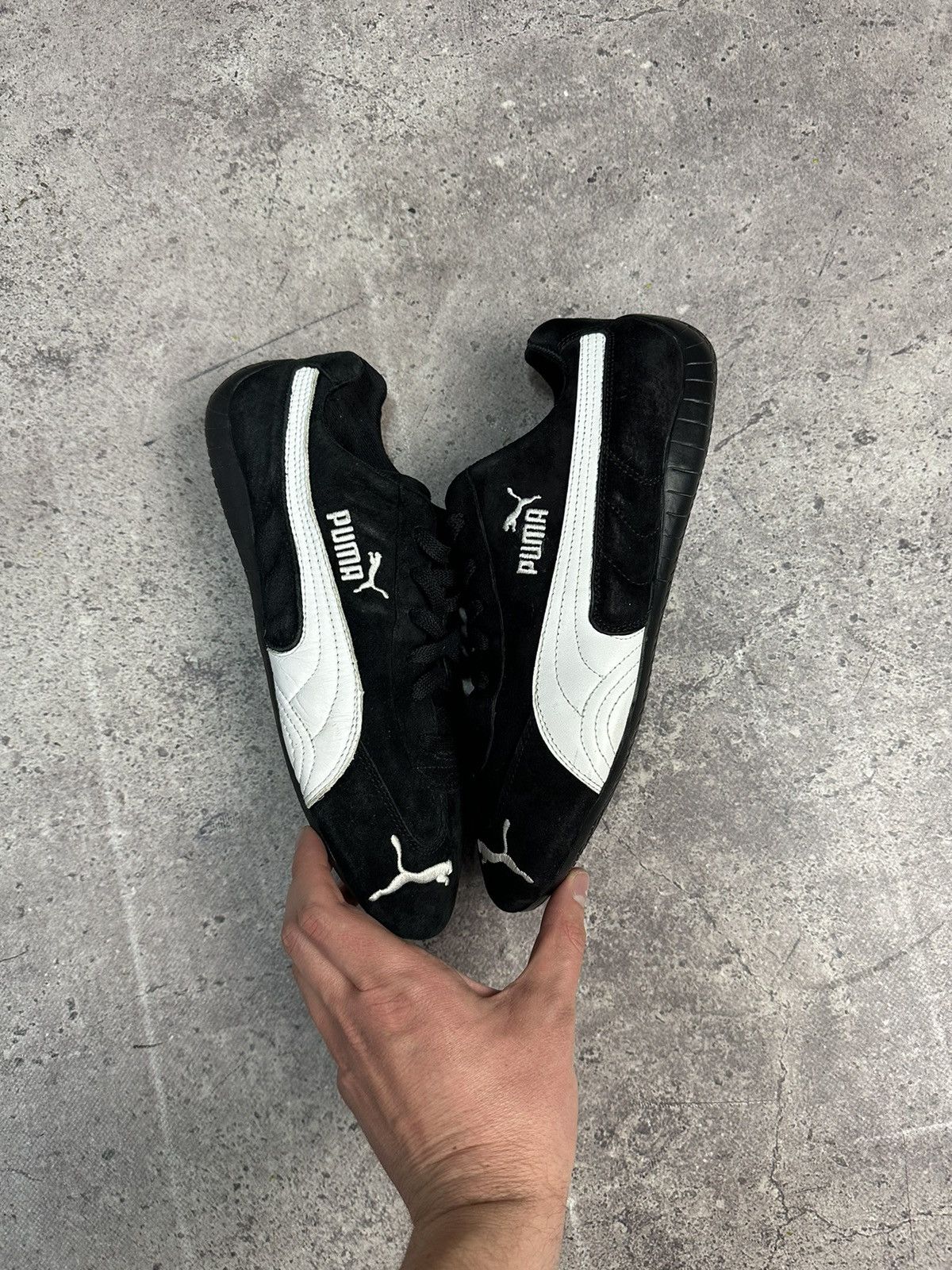 Puma Puma Speedcat Vintage Leather Suede Shoes Archival Black Y2K Size US 10 / EU 43 - 5 Thumbnail