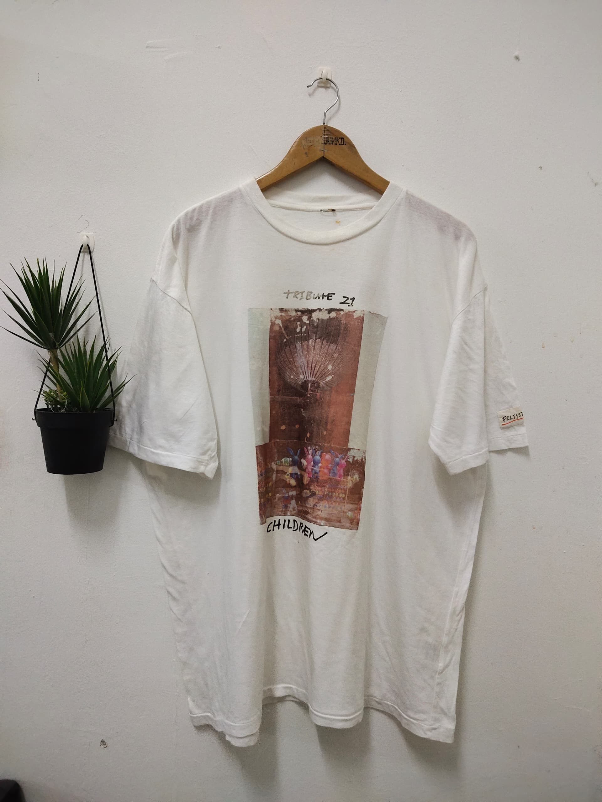 Vintage Vintage 80s 90s Robert Rauschenberg pop art Graphic Size US XL / EU 56 / 4 - 1 Thumbnail