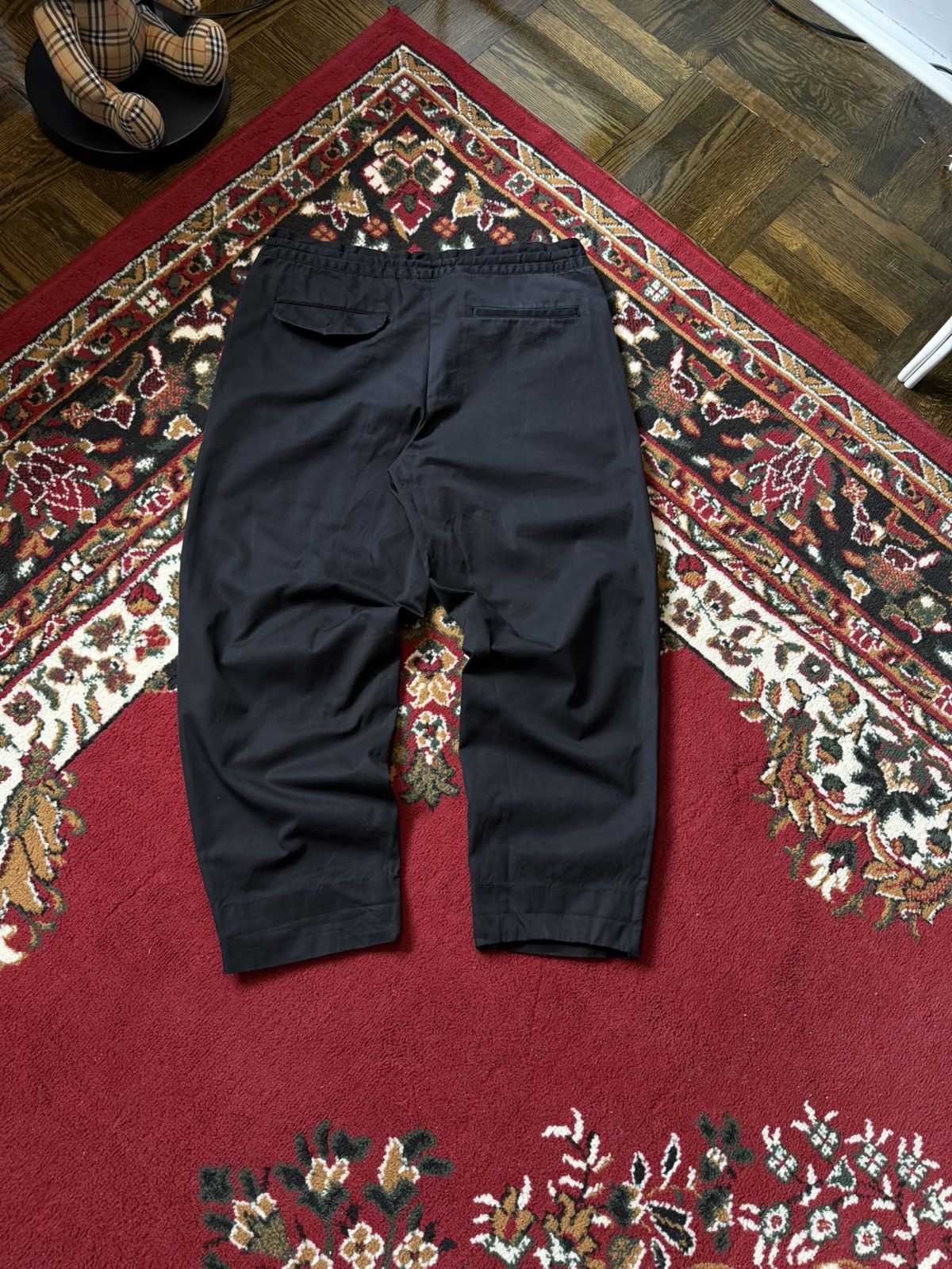 Comme des Garcons COMME DES GARCONS HOMME DEUX Black Chino Pants Black Size S Size US 28 / EU 44 - 11 Thumbnail