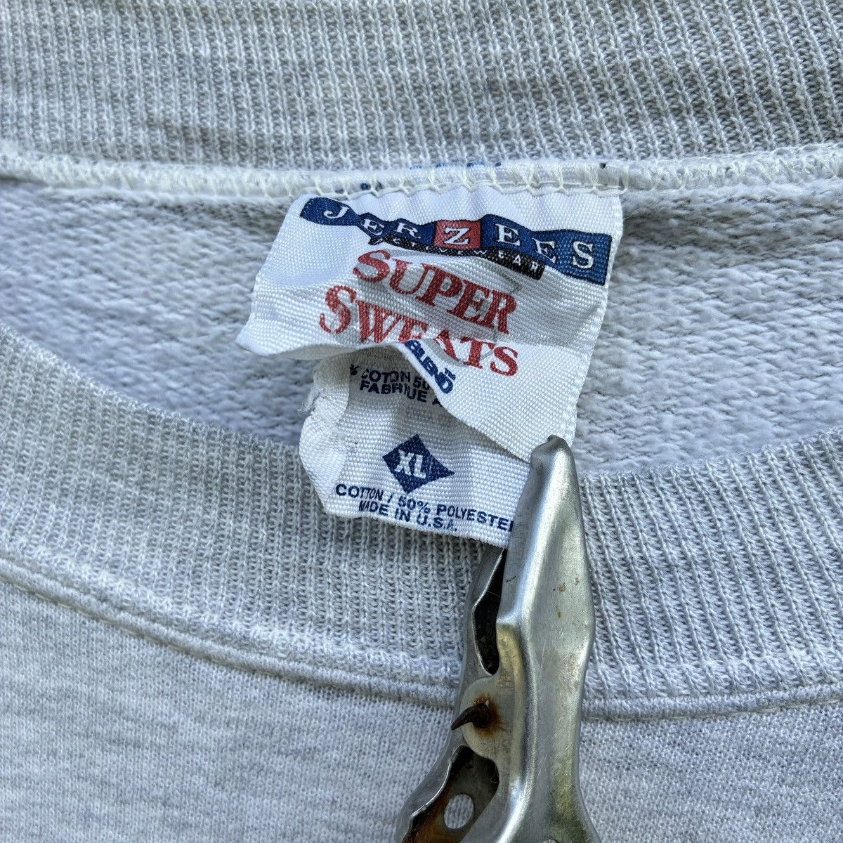 Other US ARMY Jerzees Super Heather Grey Sweatshirt Size US XL / EU 56 / 4 - 3 Thumbnail