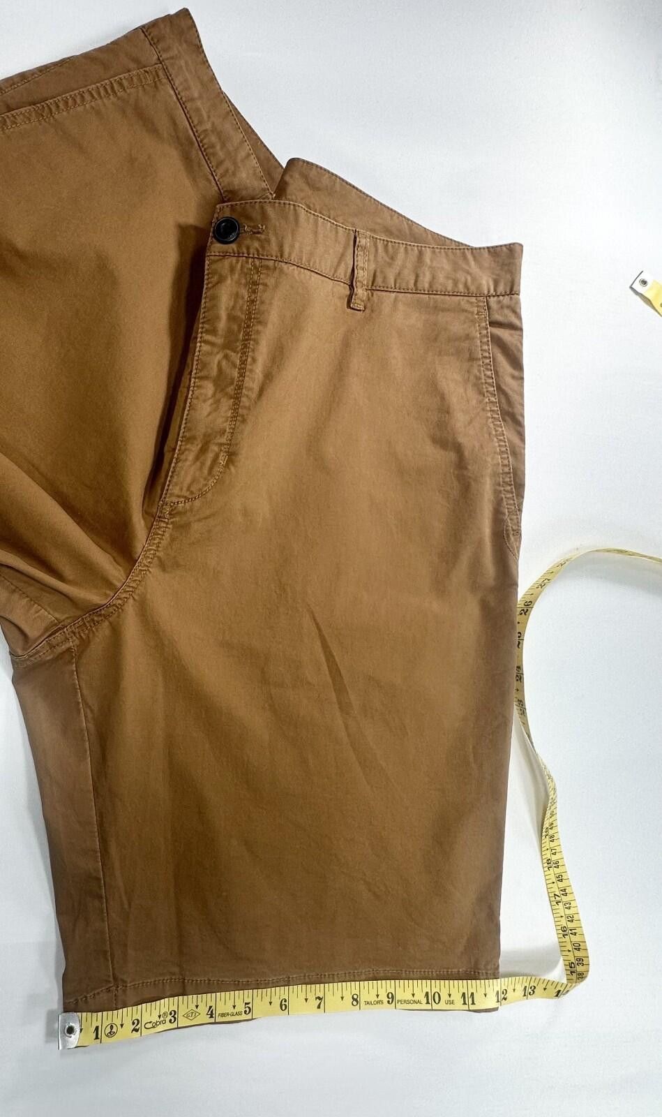 Tommy Bahama Tommy Bahama Flat Embroidered Logo Chino Shorts Brown Men 38 Size US 38 / EU 54 - 7 Thumbnail