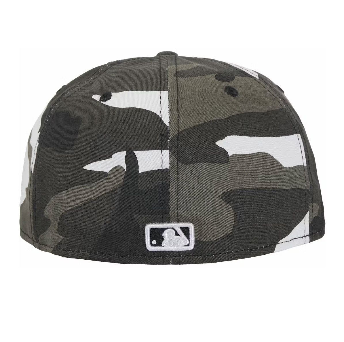 MLB × New Era × Supreme Supreme MLB Teams Box Logo New Era 59Fifty Cap Snow Camo Size ONE SIZE - 3 Thumbnail
