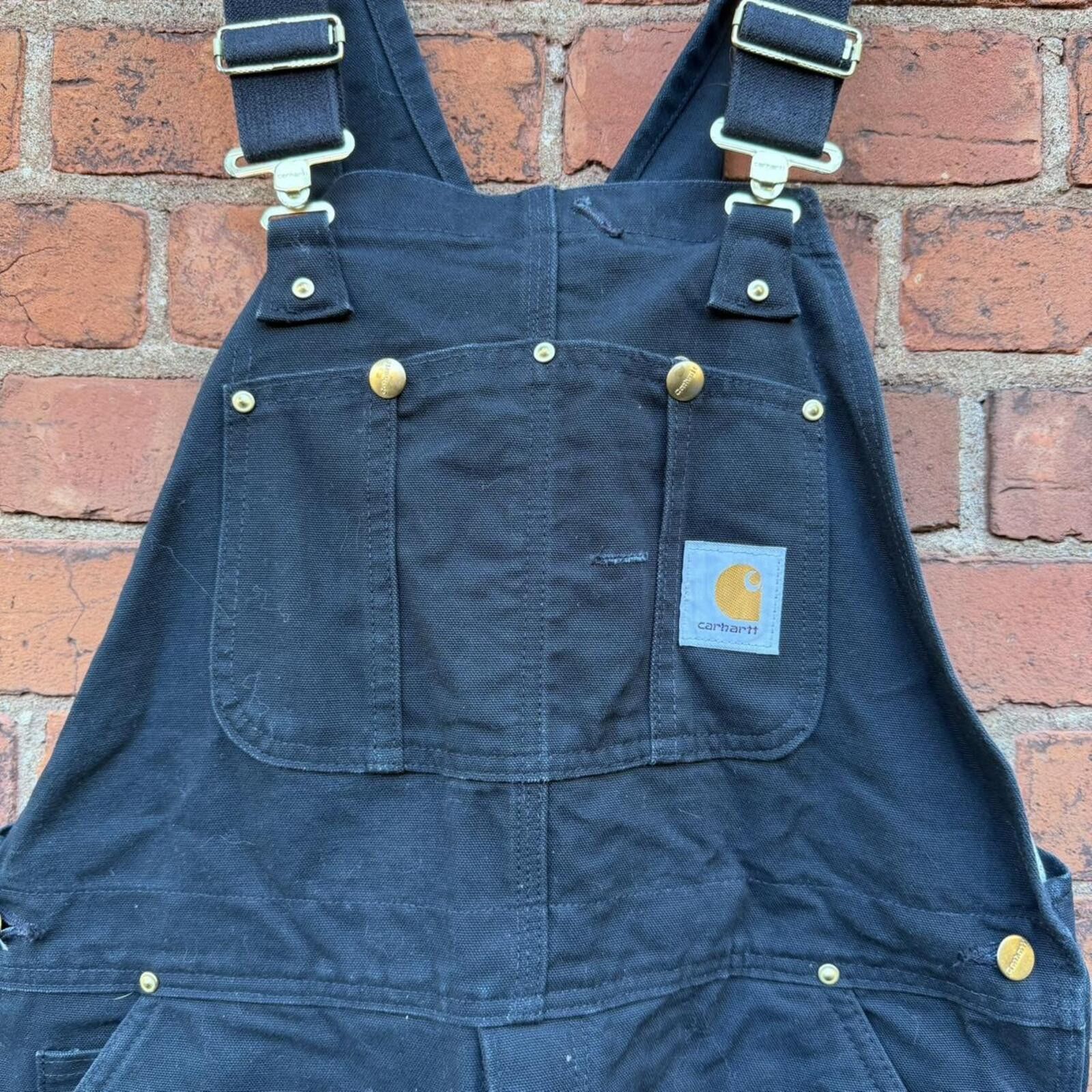 Carhartt vintage carhartt double knee insulated overalls 38x30 Size US 38 / EU 54 - 2 Thumbnail