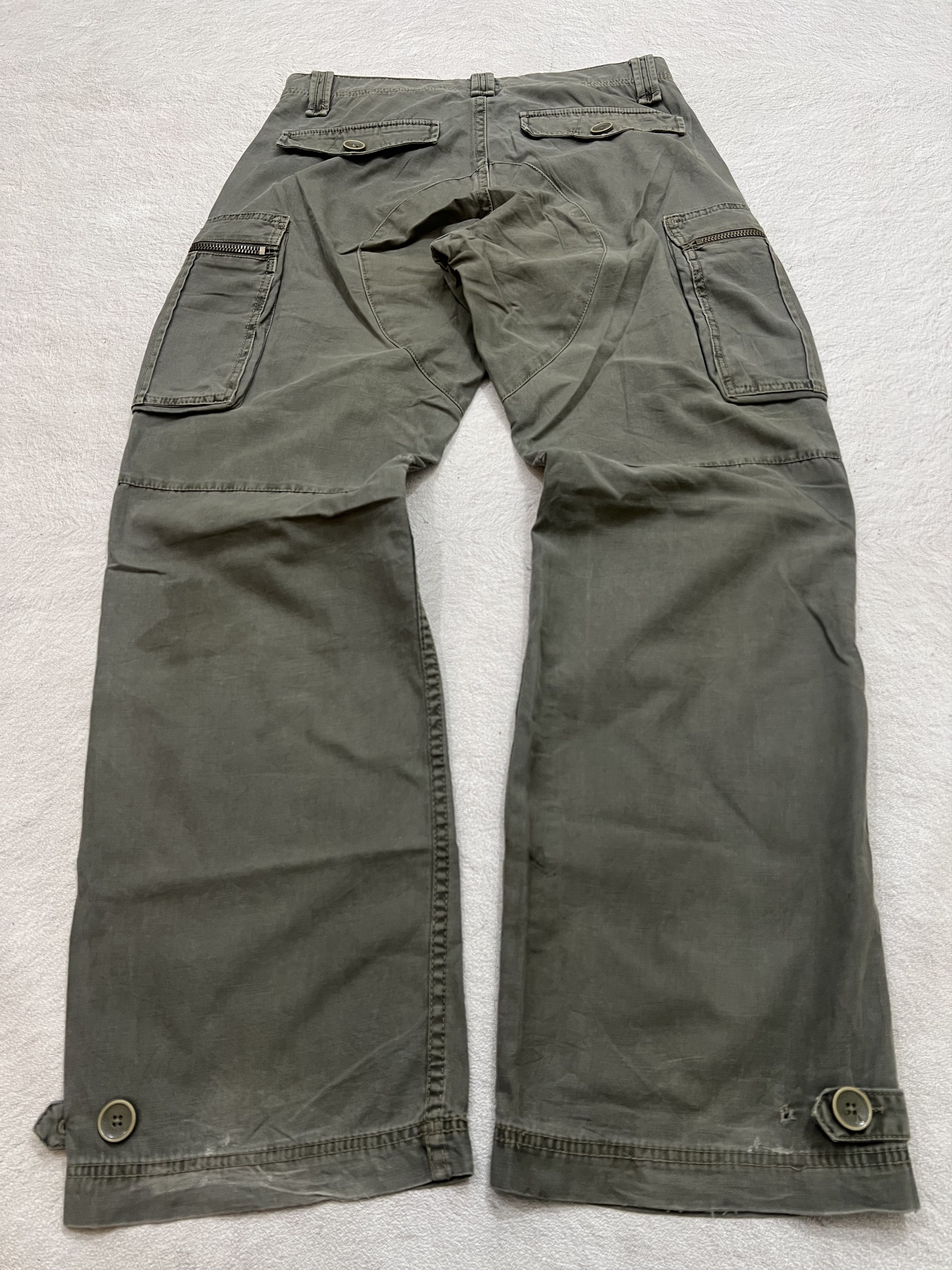 Japanese Brand 2000s Hysteric Tornado Y's Junya Cargo y2k Lgb Ifsix Size US 32 / EU 48 - 2 Thumbnail