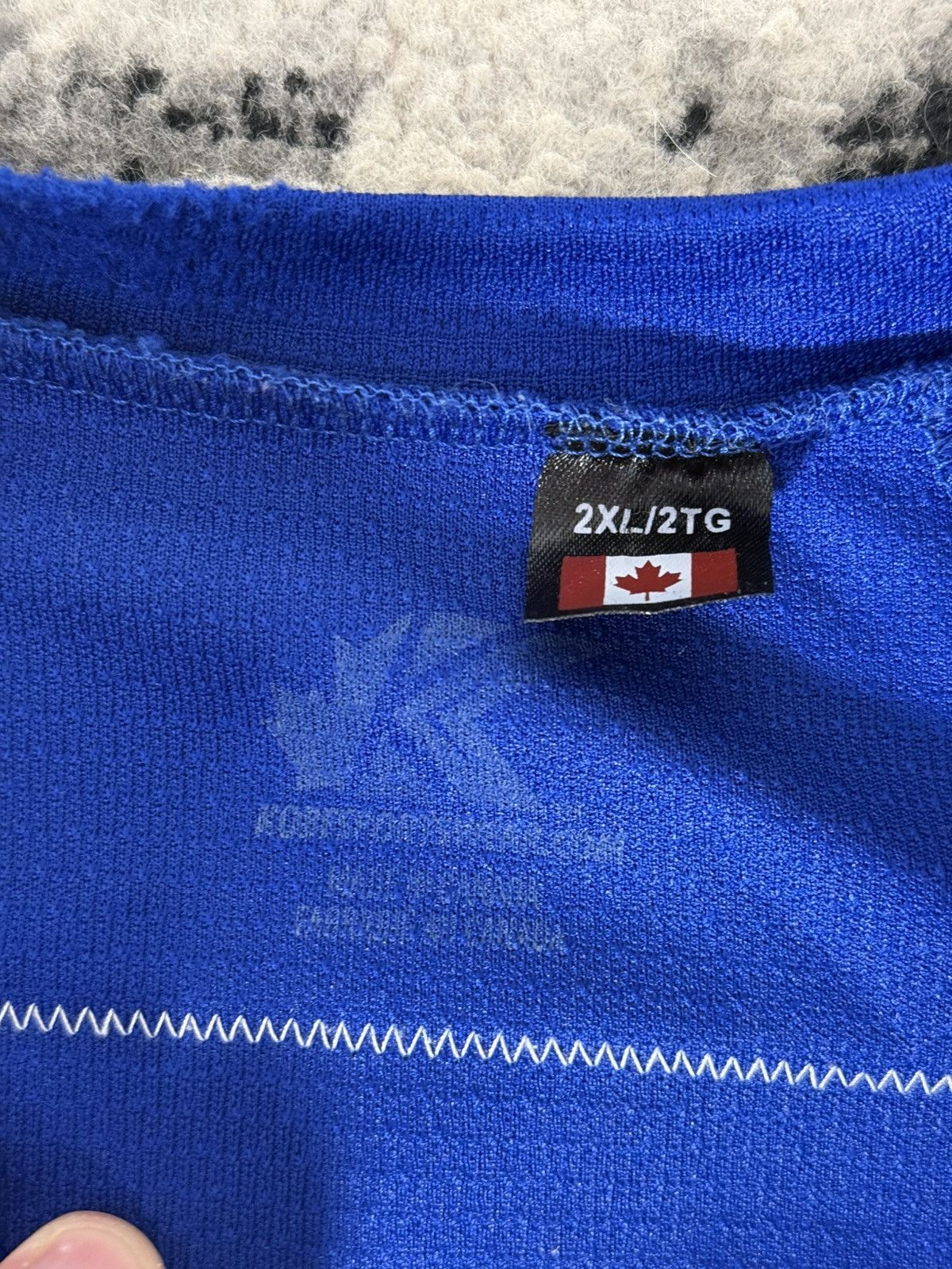 NHL Vintage Canada NHL Quebec Nordiques #25 Hockey Jersey Size US XXL / EU 58 / 5 - 5 Thumbnail