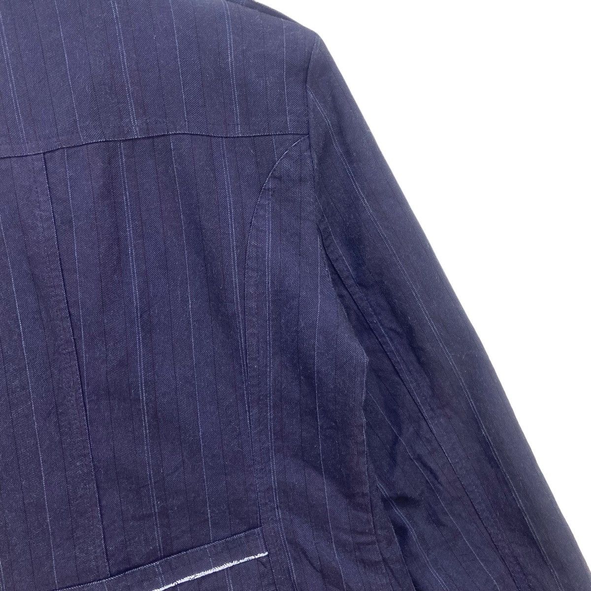 Imperial Nice Italian Design Imperial Distressed Denim Jacket Size L / US 10 / IT 46 - 10 Thumbnail