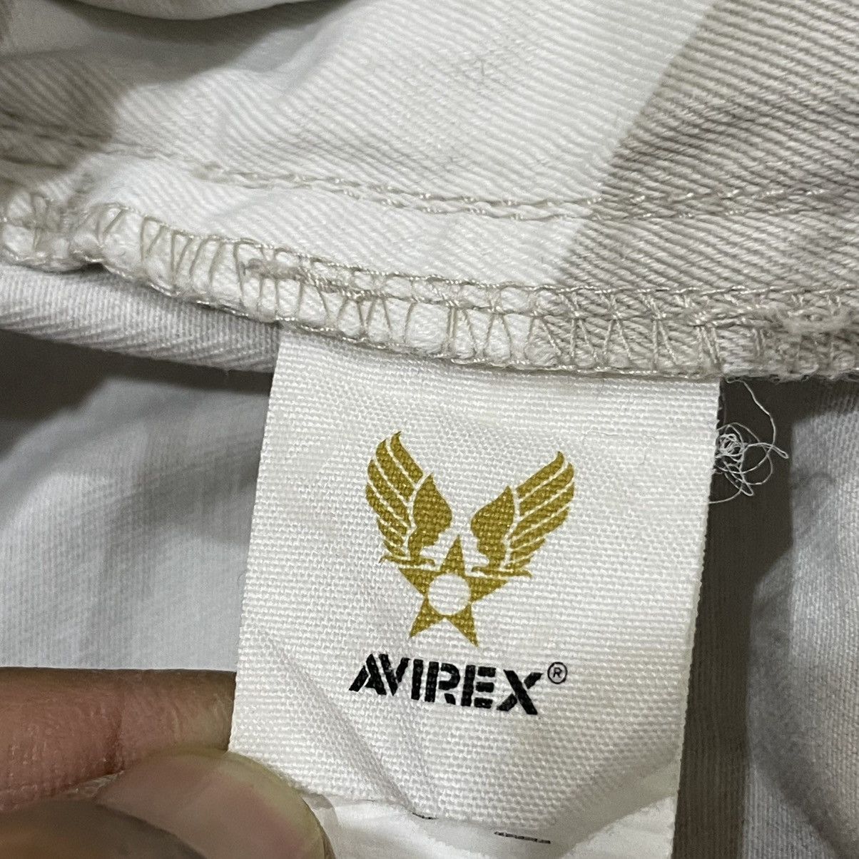 Avirex Avirex Snow Camo Cargo Vintage 90s Military Tactical Shorts Size US 34 / EU 50 - 9 Thumbnail