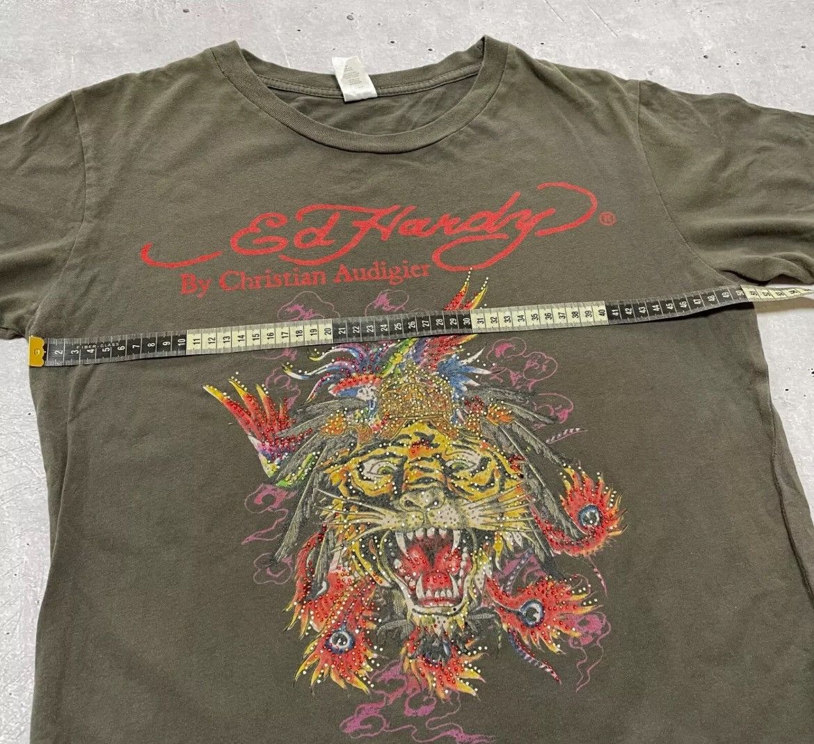 Ed Hardy × Vintage ed hardy t shirt vintage Yk2 Printed woman's Size M / US 6-8 / IT 42-44 - 11 Thumbnail