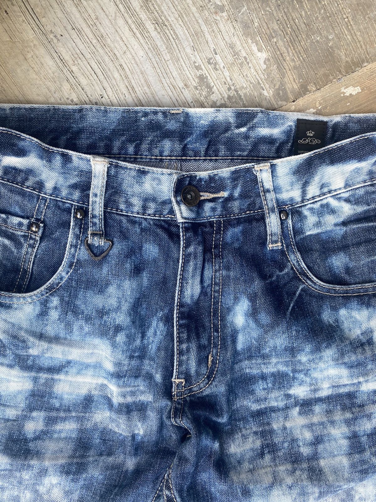 semanticdesign Semantic Design Bleached Jeans Size US 31 - 3 Thumbnail