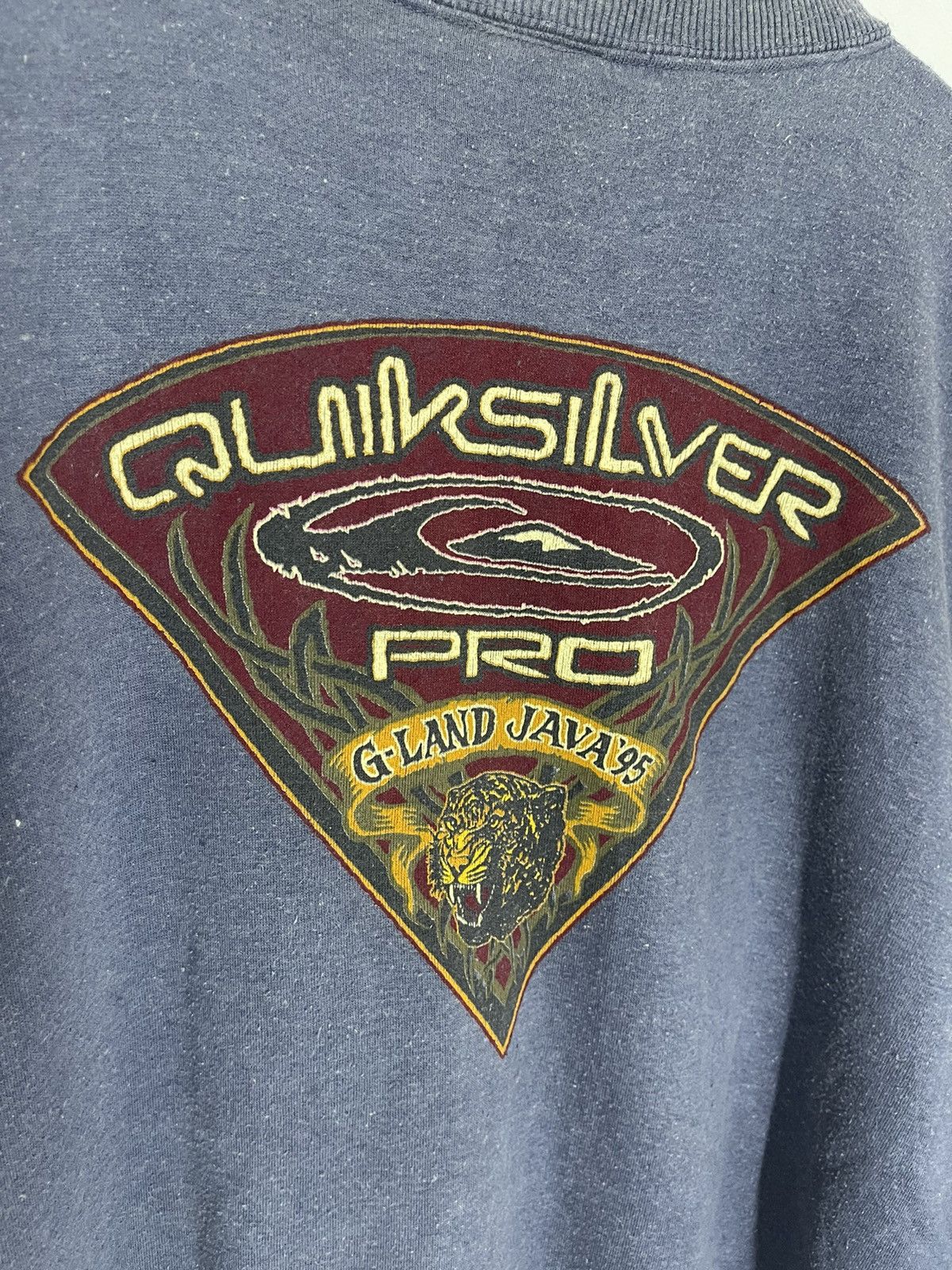 Quiksilver VINTAGE QUIKSILVER SURF BIG LOGO SPELLOUT Size US M / EU 48-50 / 2 - 2 Thumbnail