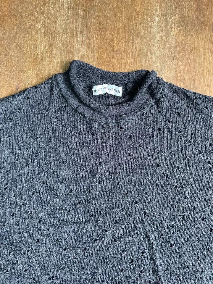 Issey Miyake Issey Miyake Hole Pattern Sweaters Size US L / EU 52-54 / 3 - 3 Thumbnail