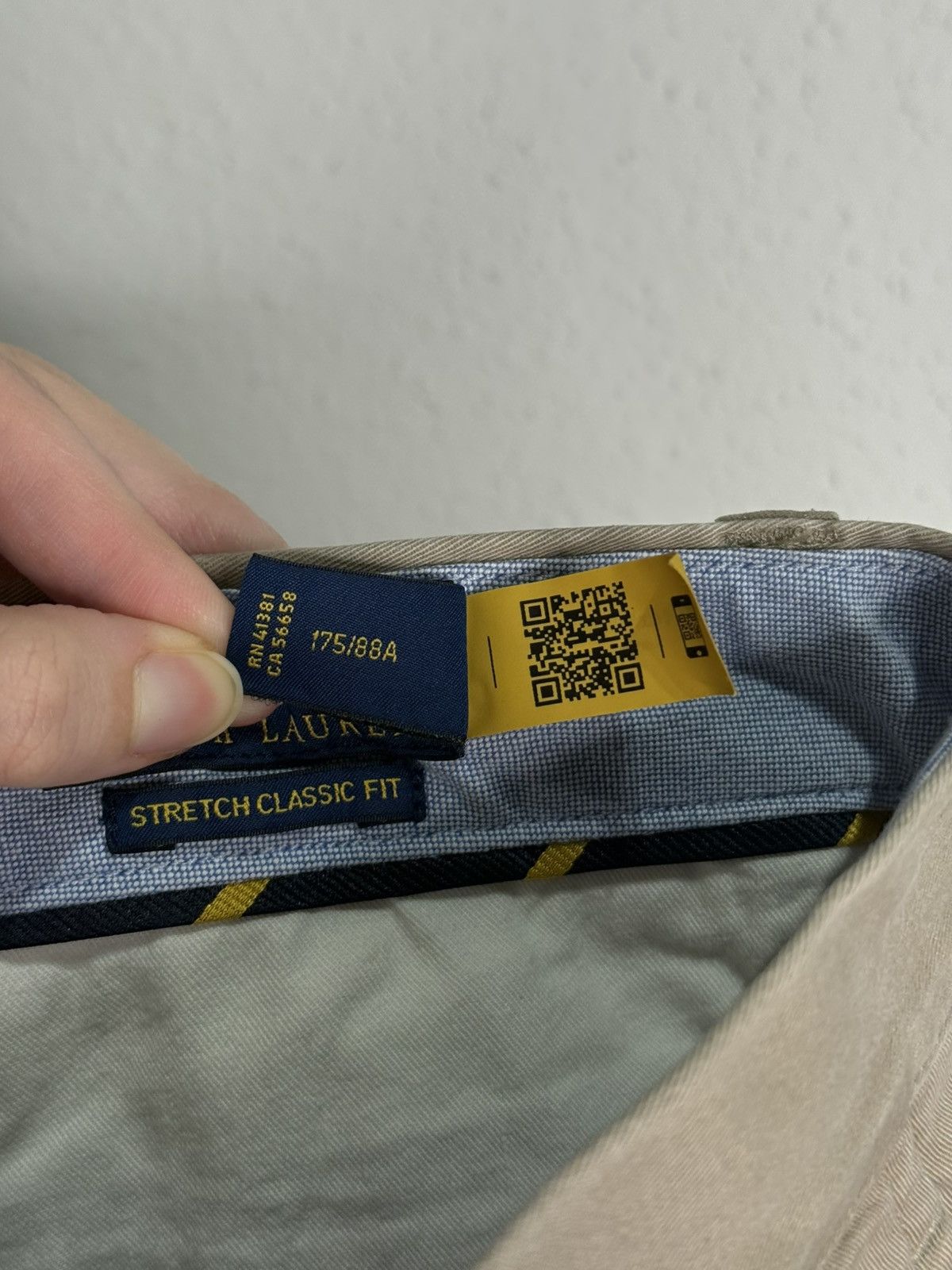 Polo Ralph Lauren Polo Ralph Lauren Stretch Classic Fit Pants Size US 34 / EU 50 - 4 Thumbnail