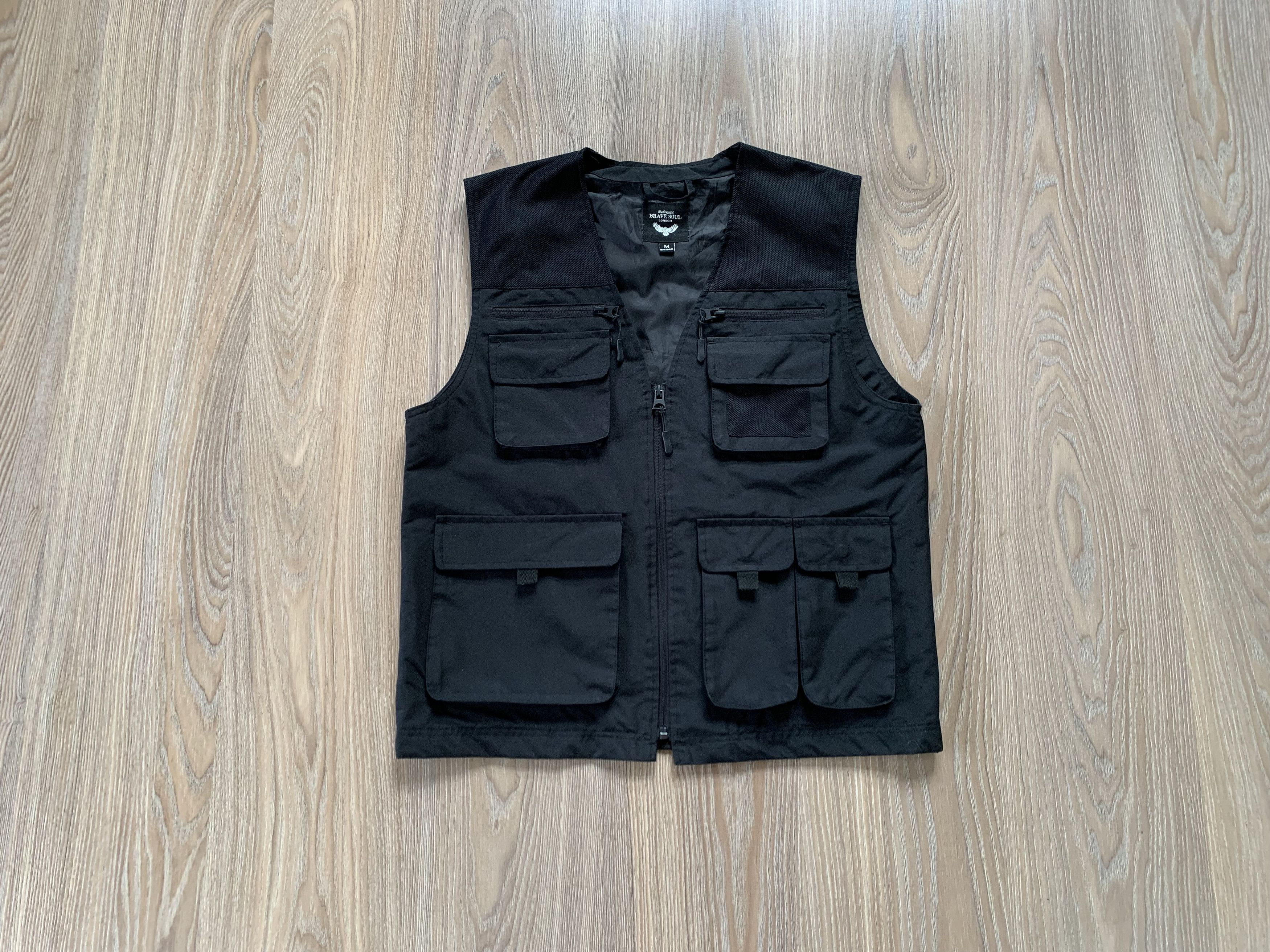 Brave Soul London Multi Pocket Vest