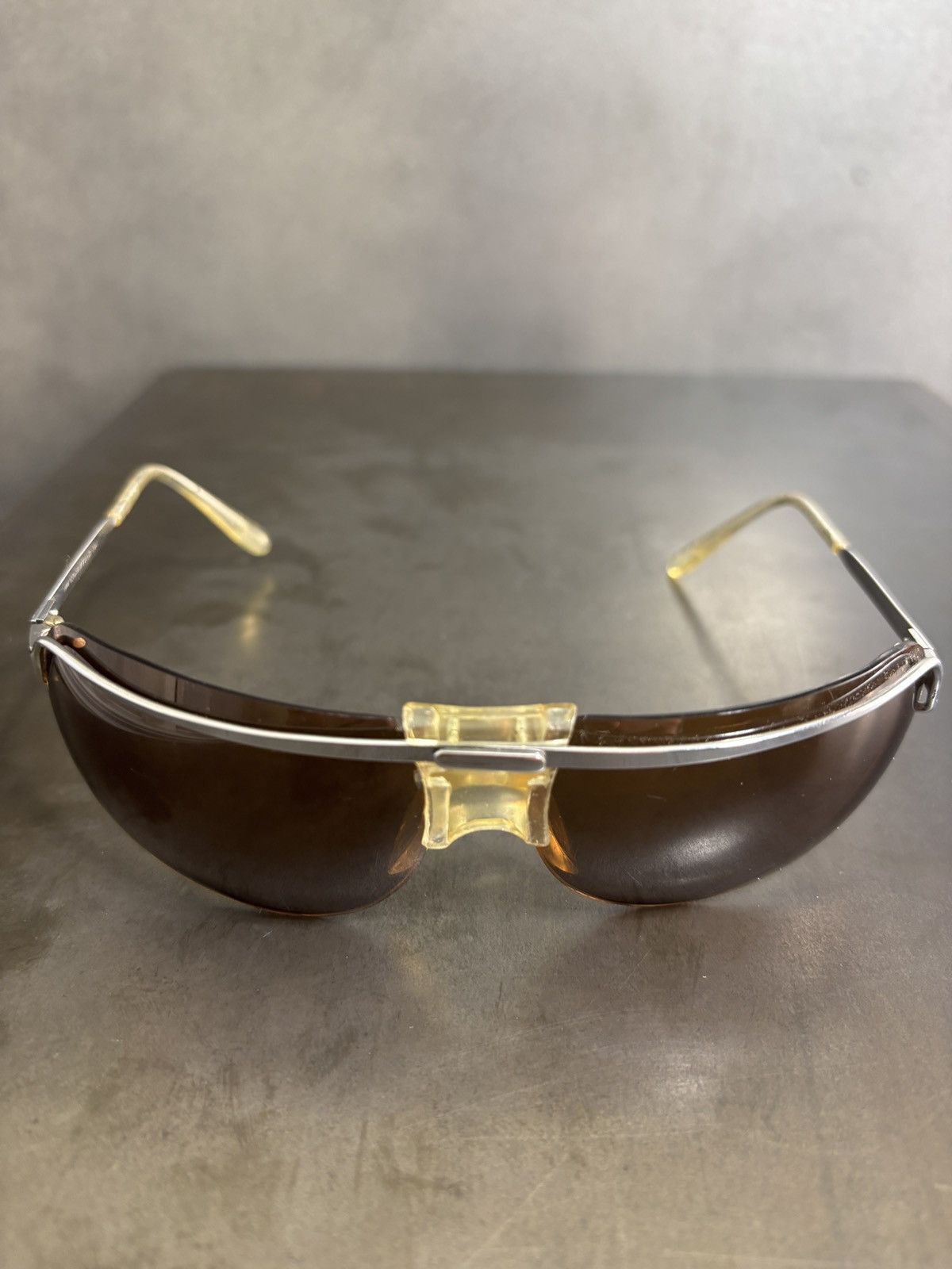 Vintage 1960s Baruffaldi Sport Sunglasses True Vintage Modular Italy Size ONE SIZE - 20 Thumbnail