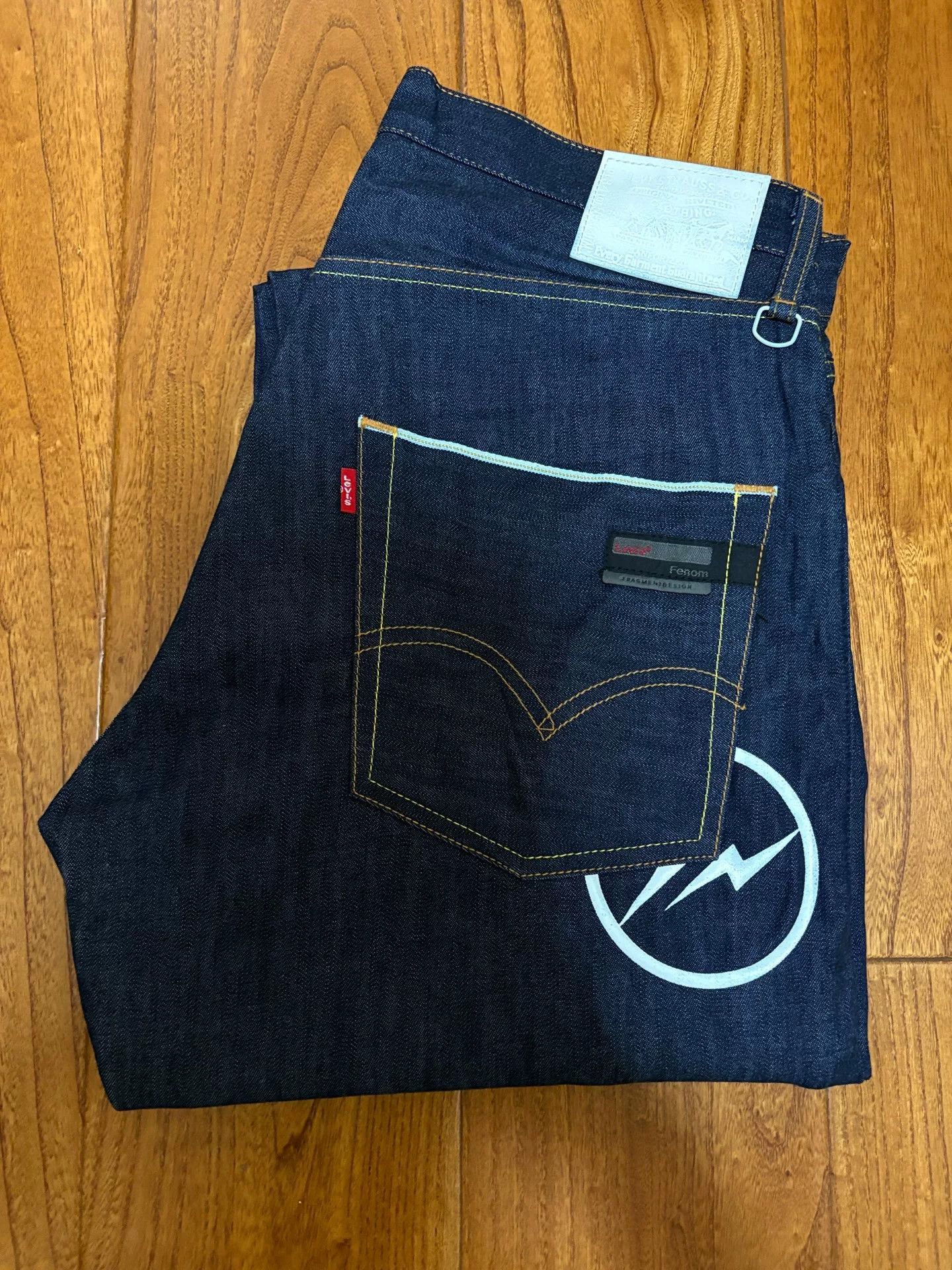 Levi's Levis Fenom Raw Denim 505 Pants Size US 34 / EU 50 - 1 Thumbnail