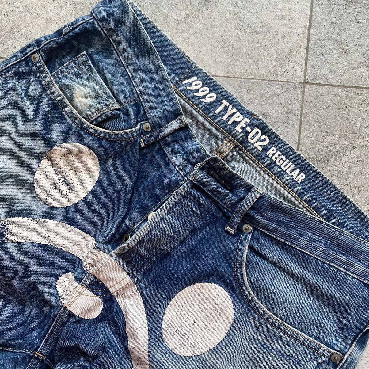 Bape 1999 Type-02 Baby Milo Denim Size US 36 / EU 52 - 4 Thumbnail