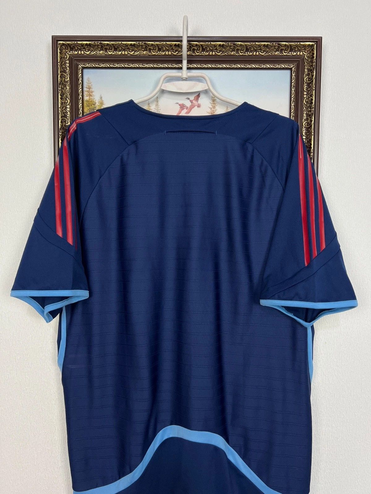 Adidas Denmark football shirt 2006 Soccer Adidas Jersey Mens Trikot Size US XL / EU 56 / 4 - 7 Thumbnail