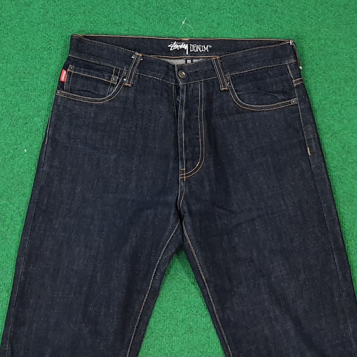 Stussy Vintage Stussy Streetwear Custom Logo Jeans C272N25 Size US 30 / EU 46 - 6 Thumbnail