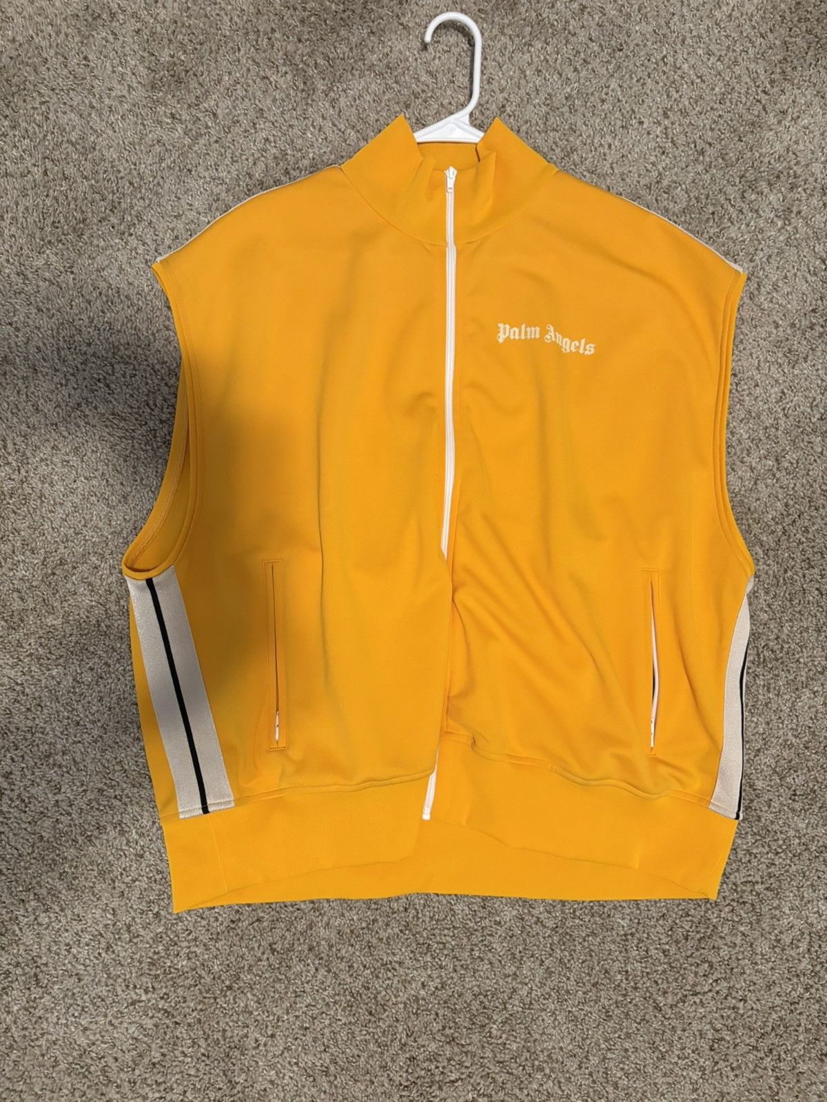 Palm Angels Palm Angels sleeveless track jacket vest Size US XL / EU 56 / 4 - 1 Thumbnail