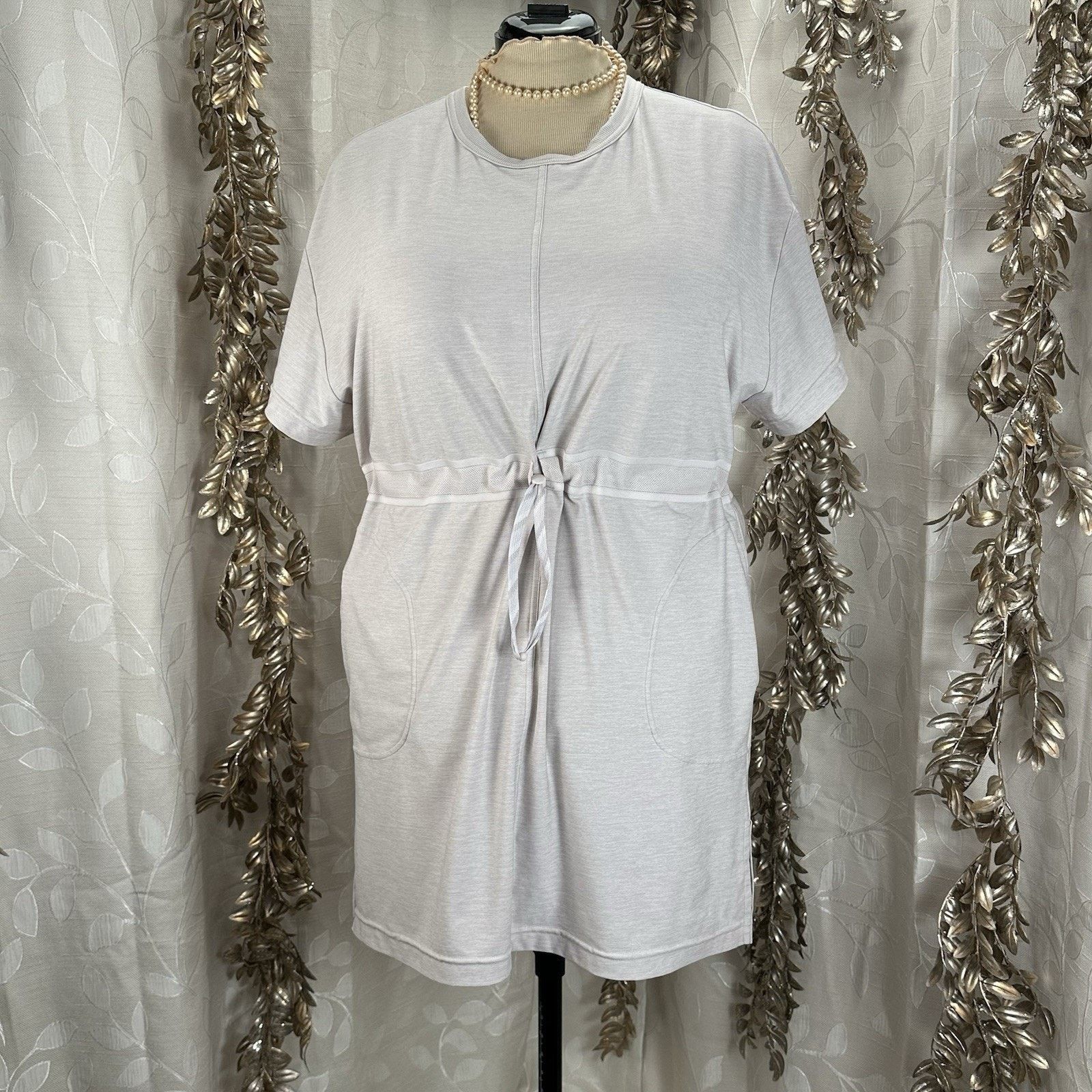 Athleta Athleta Crosscurrent Cover Up Dress M Gray Lounge Travel Size M / US 6-8 / IT 42-44 - 1 Thumbnail