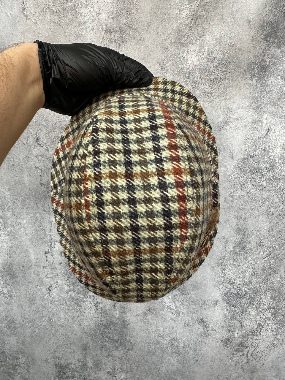 Kangol × Vintage Kangol Blanford Hunting Hat Tweed - Made in UK - Vintage Size ONE SIZE - 5 Thumbnail