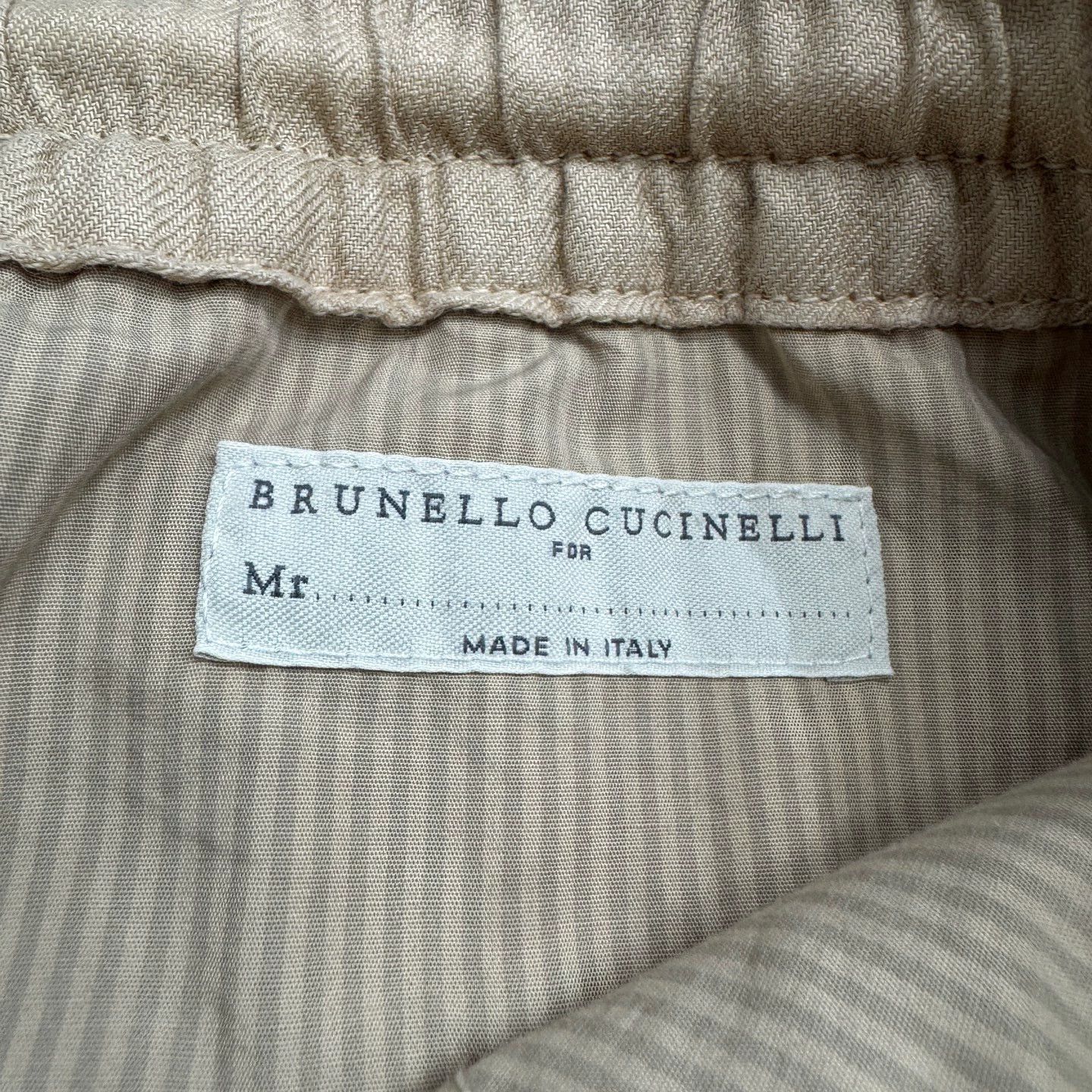 Brunello Cucinelli BRUNELLO CUCINELLI Linen Trousers 46 99 New Size US 30 / EU 46 - 2 Thumbnail