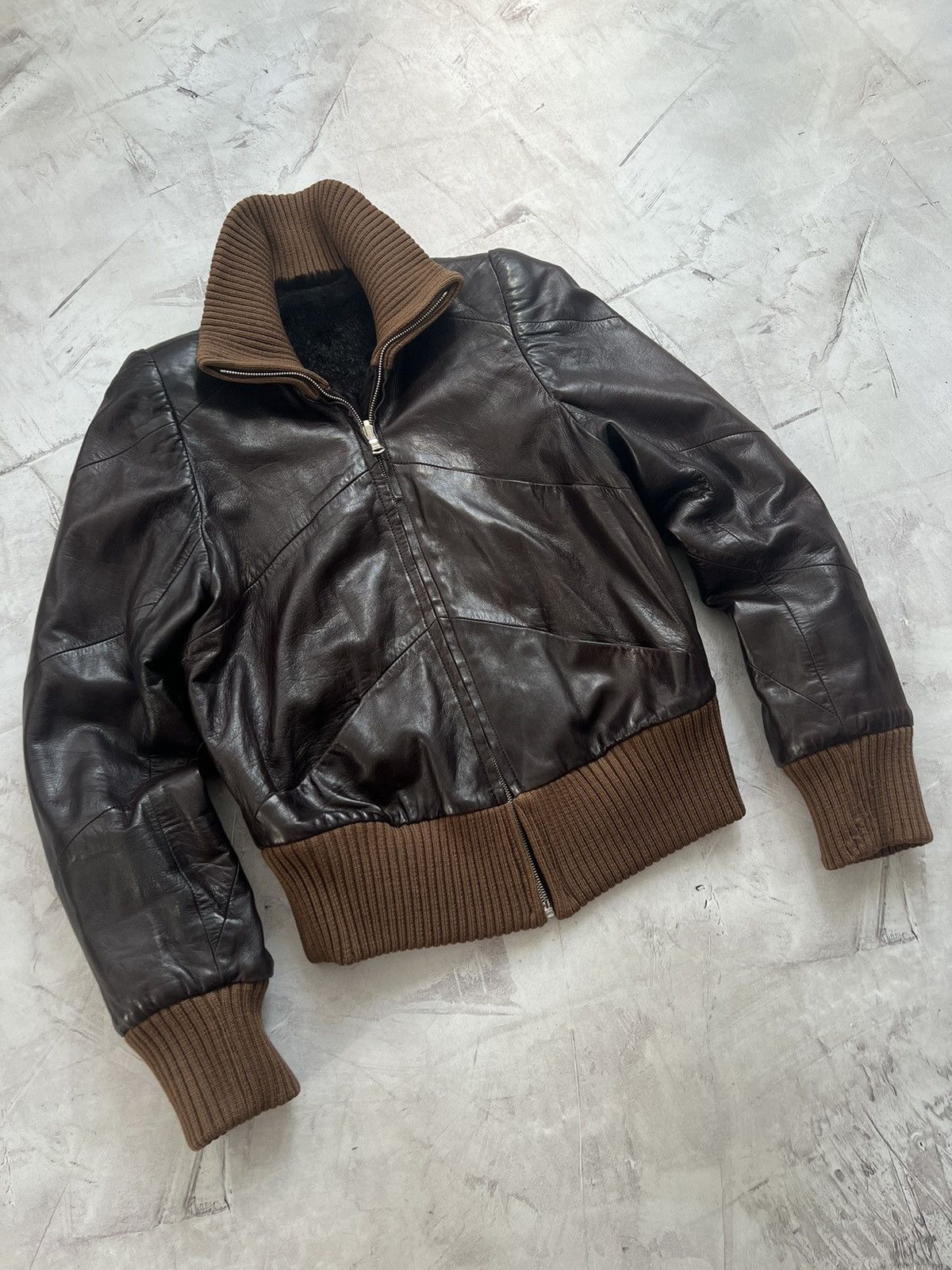 Alexander McQueen Alexander McQueen Archive Reversible Leather Fur Jacket Size S / US 4 / IT 40 - 2 Thumbnail