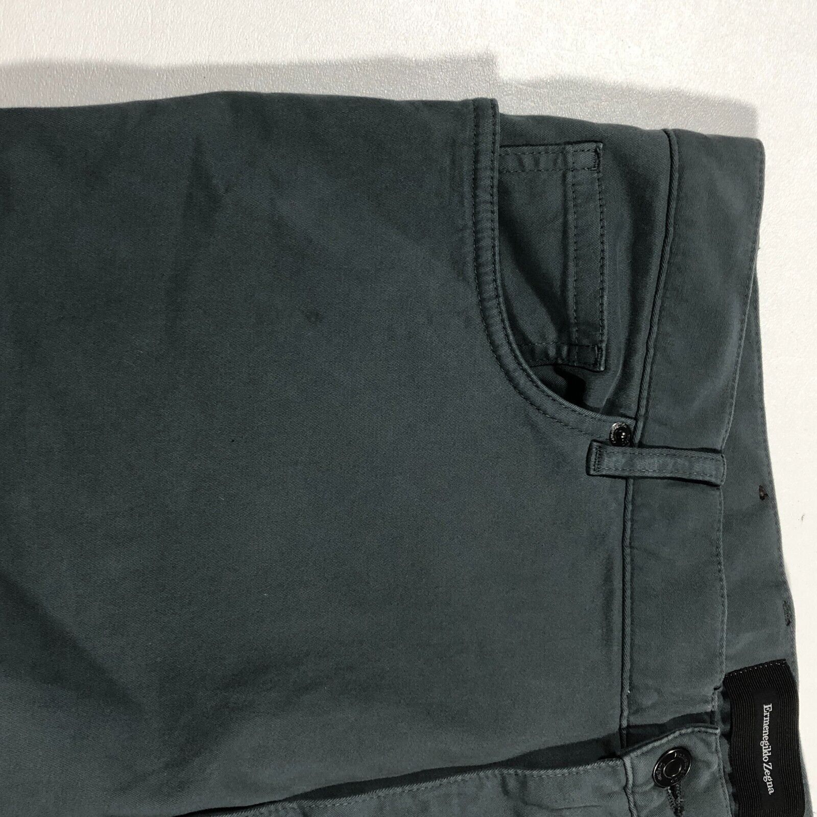 Ermenegildo Zegna Ermenegildo Zegna Gray Chino Casual Pants Size 38 Size US 38 / EU 54 - 4 Thumbnail