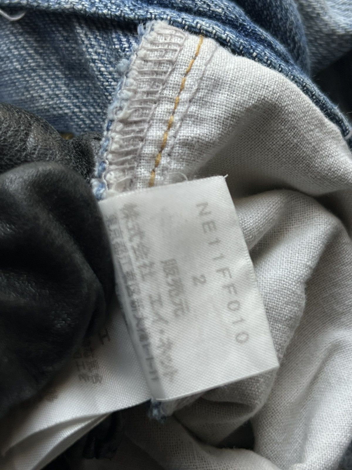 Ne-Net Ne-net Denim Patch Pant Size US 33 - 10 Thumbnail