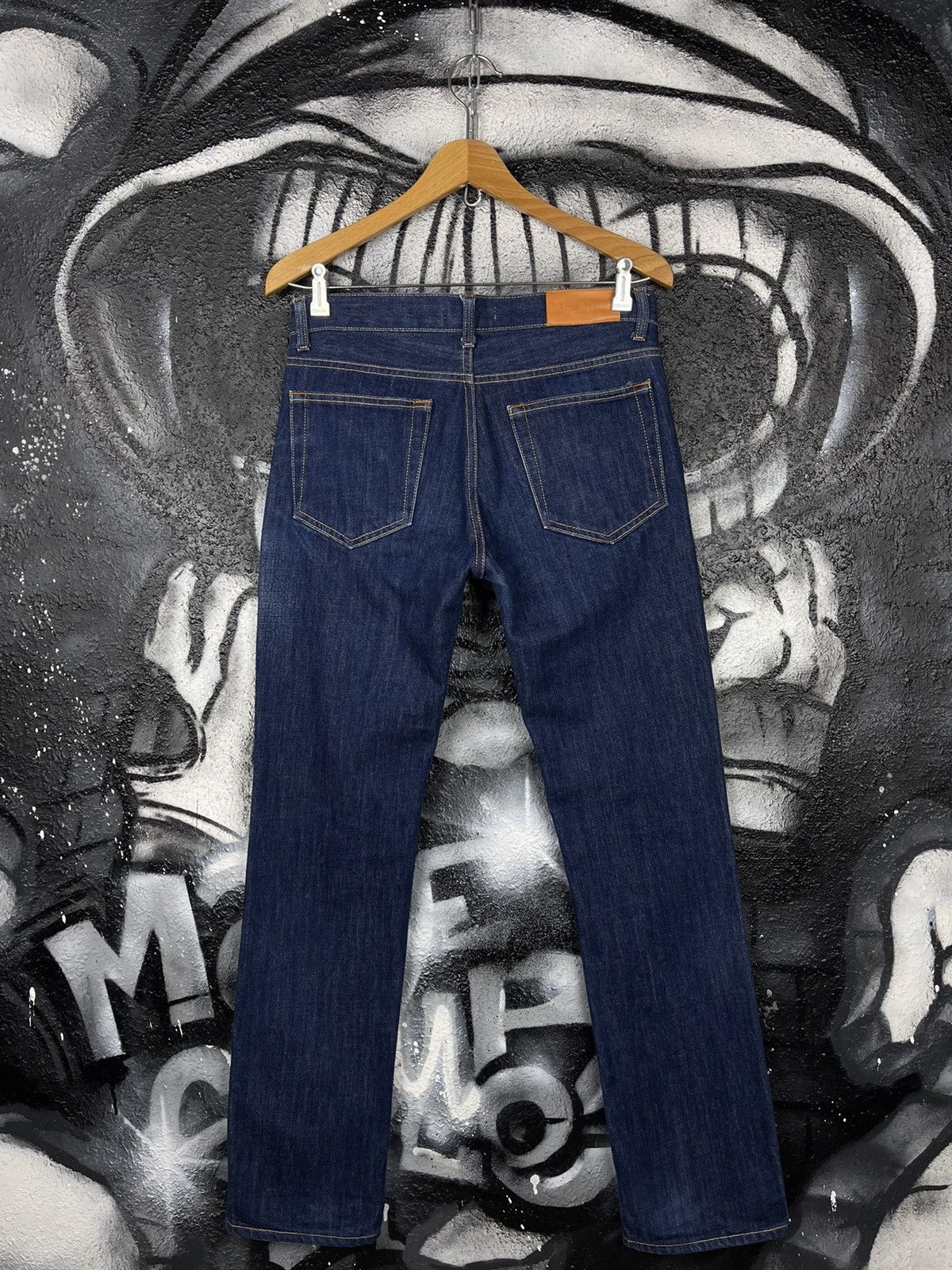 Acne Studios × Designer Acne Jeans Mic Another Raw Jeans Men’s Size 30/32 Size US 30 / EU 46 - 4 Thumbnail