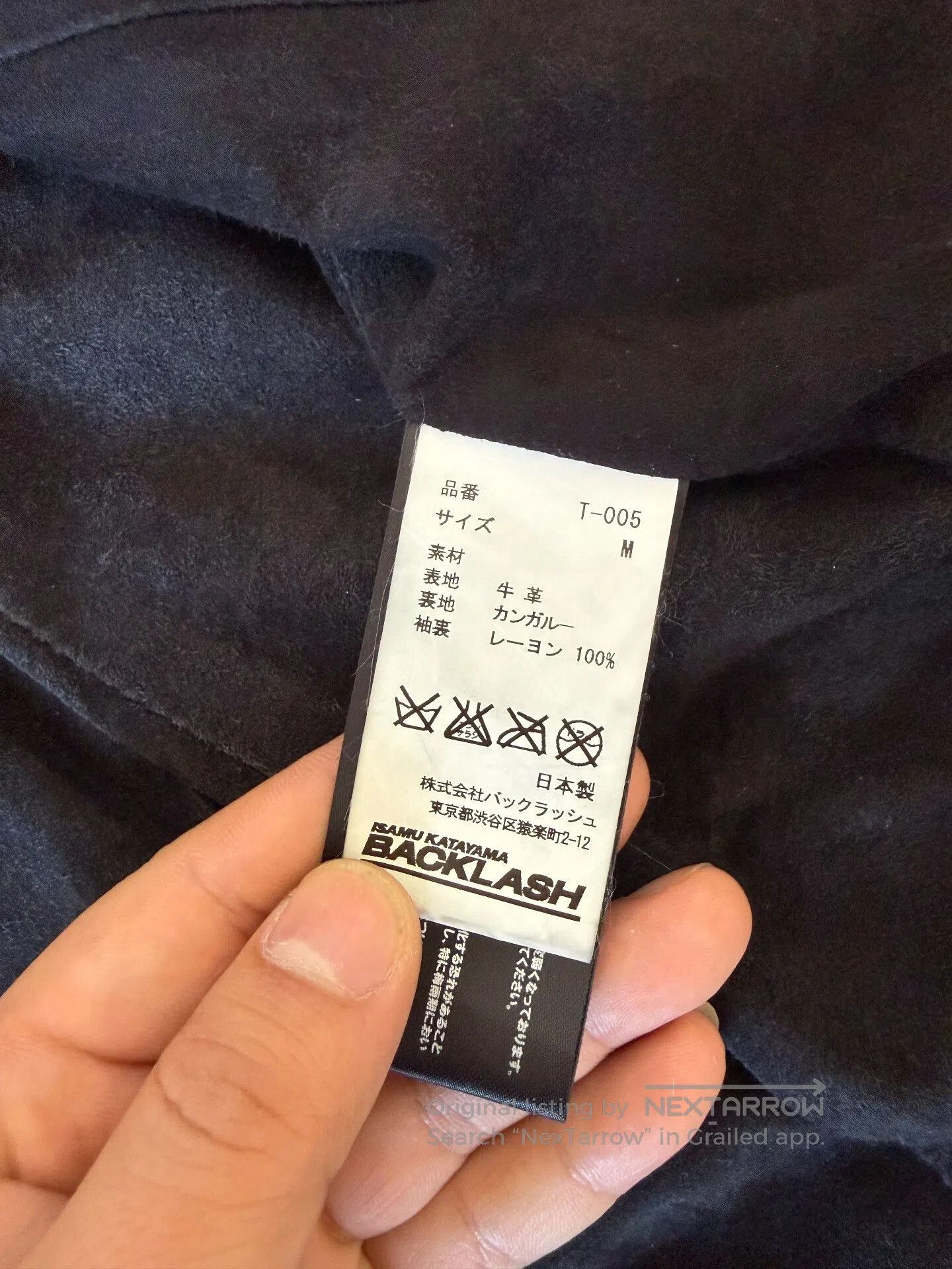 Isamu Katayama Backlash Elegant Black Leather Jacket by Backlash. Size US M / EU 48-50 / 2 - 8 Thumbnail