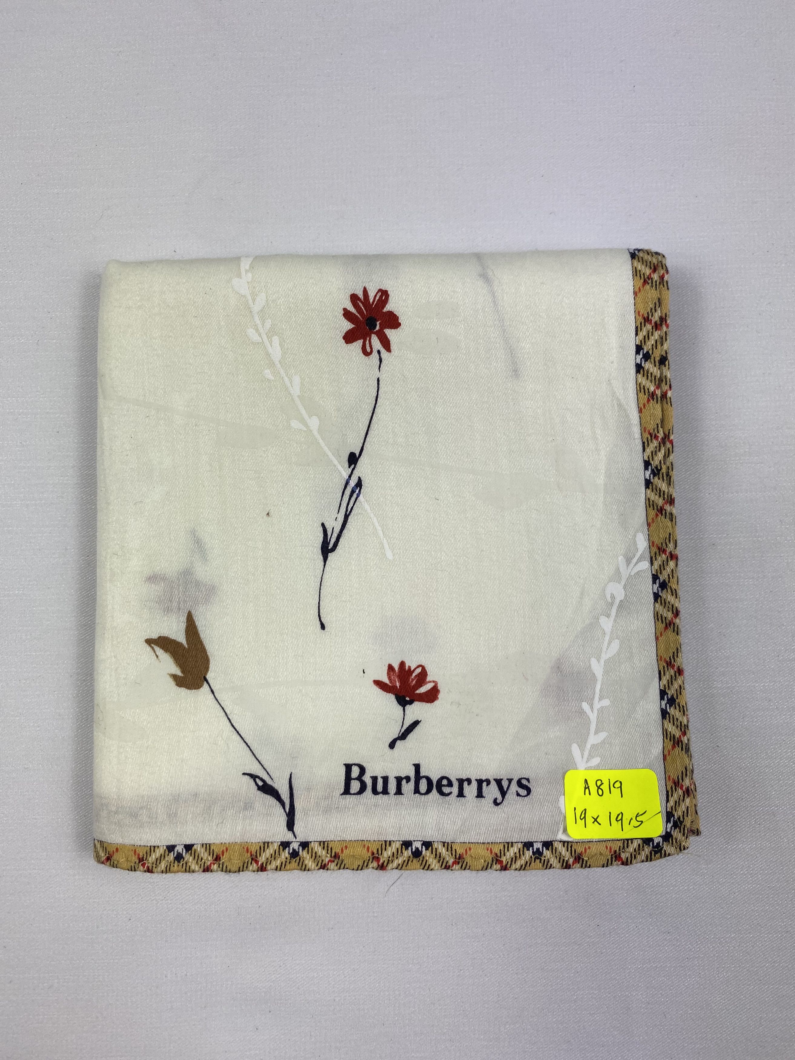 Burberry Burberry Handkerchief / Bandana / Neckerchief Size ONE SIZE - 6 Thumbnail