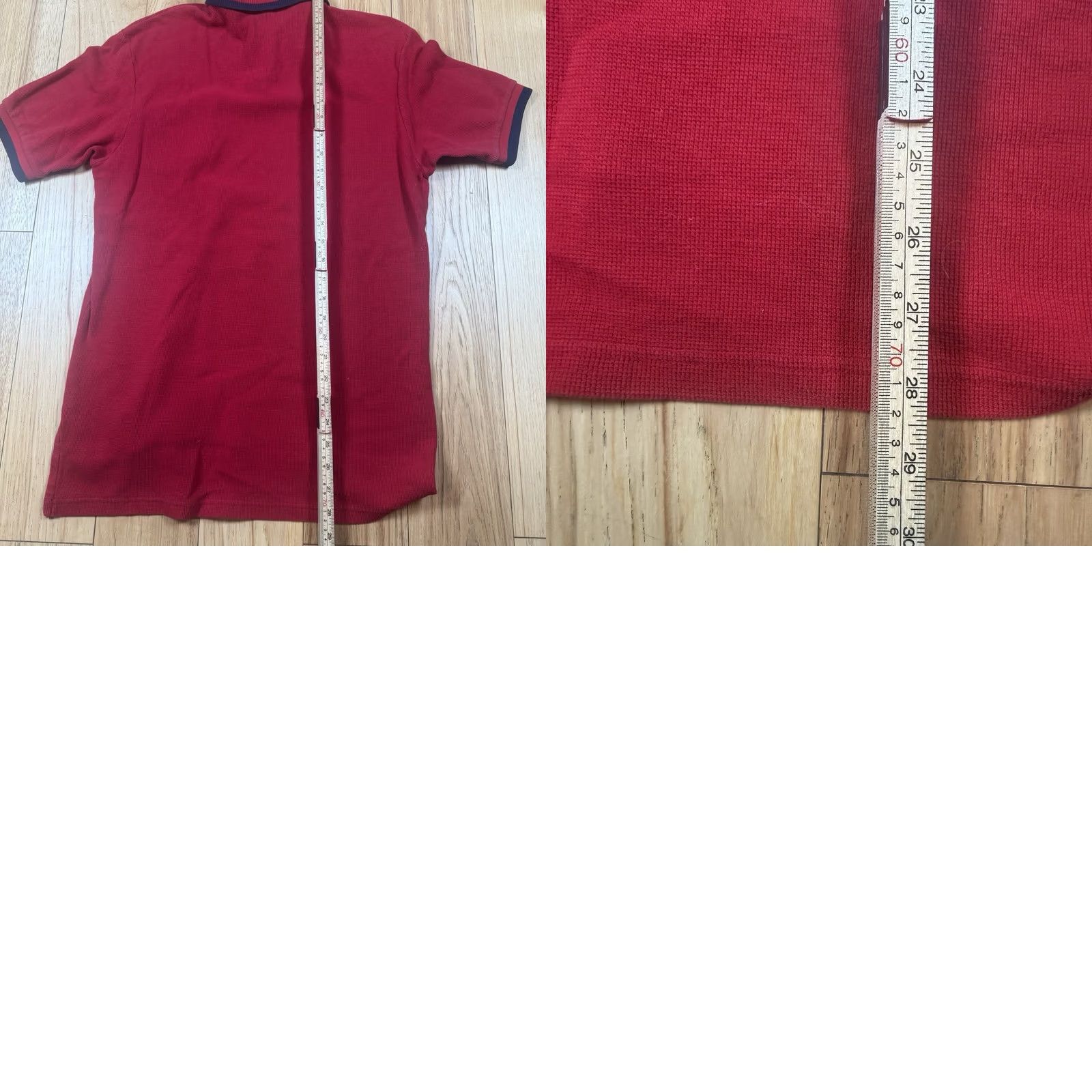 Ralph Lauren VINTAGE Ralph Lauren Polo Shirt Mens Medium Red Short Sleeve Sport Pocket Shirt Size US M / EU 48-50 / 2 - 8 Thumbnail