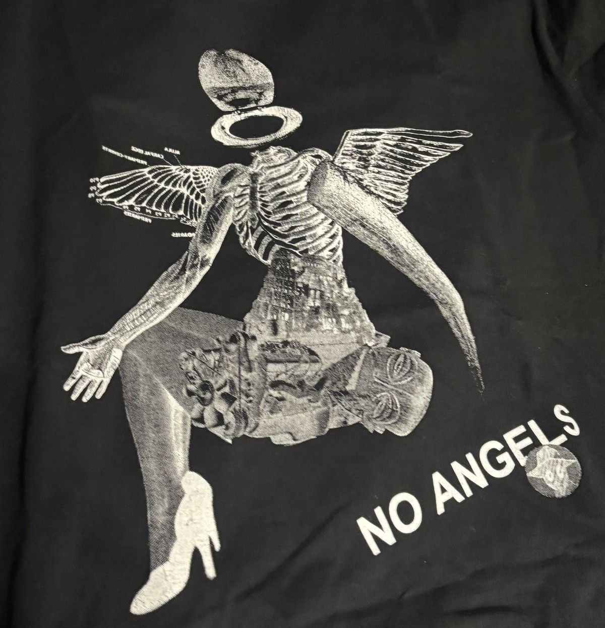 Undercover “No Angels” Black Oversized Boxy Tee size M Size US M / EU 48-50 / 2 - 2 Thumbnail